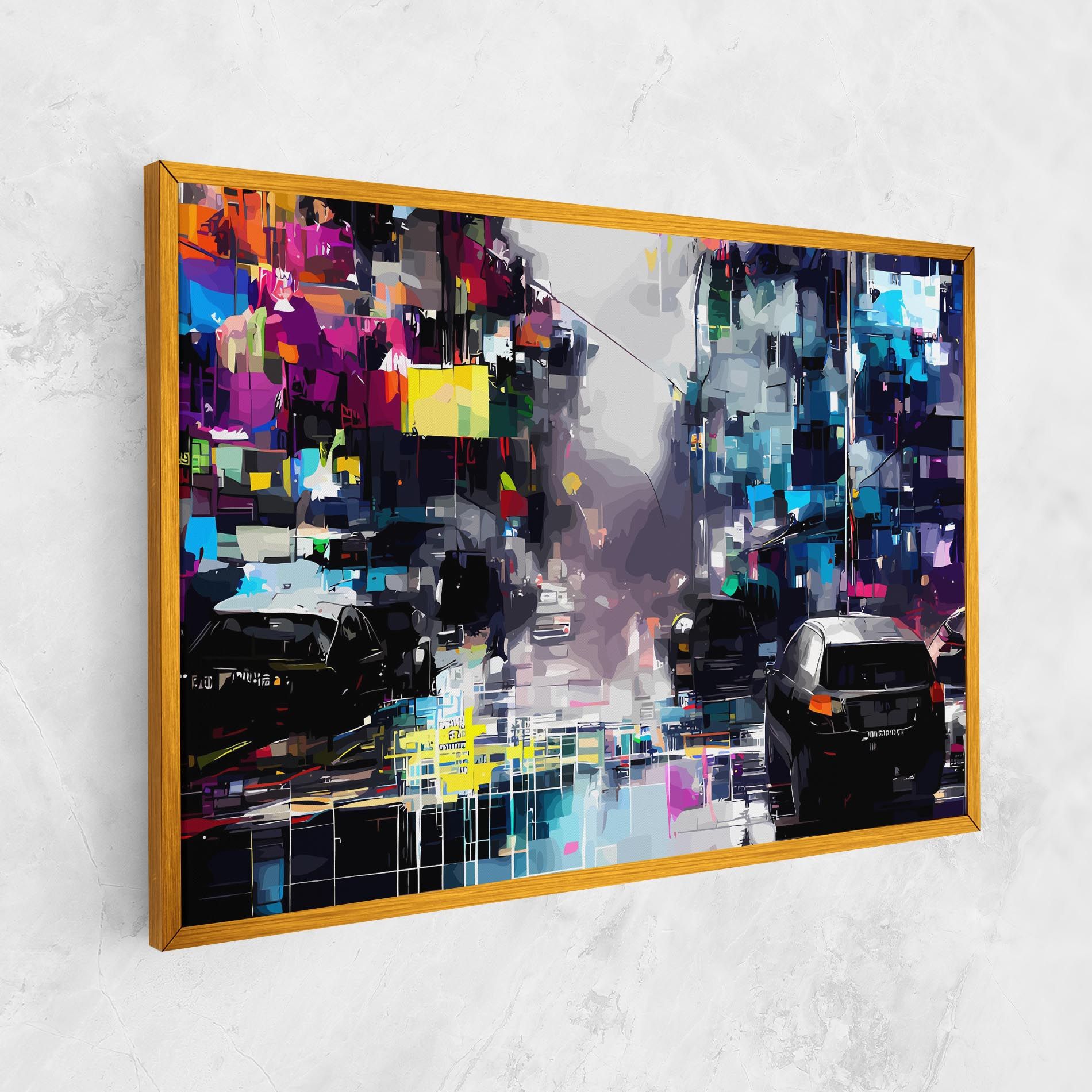 Grunge City Street mockup 1