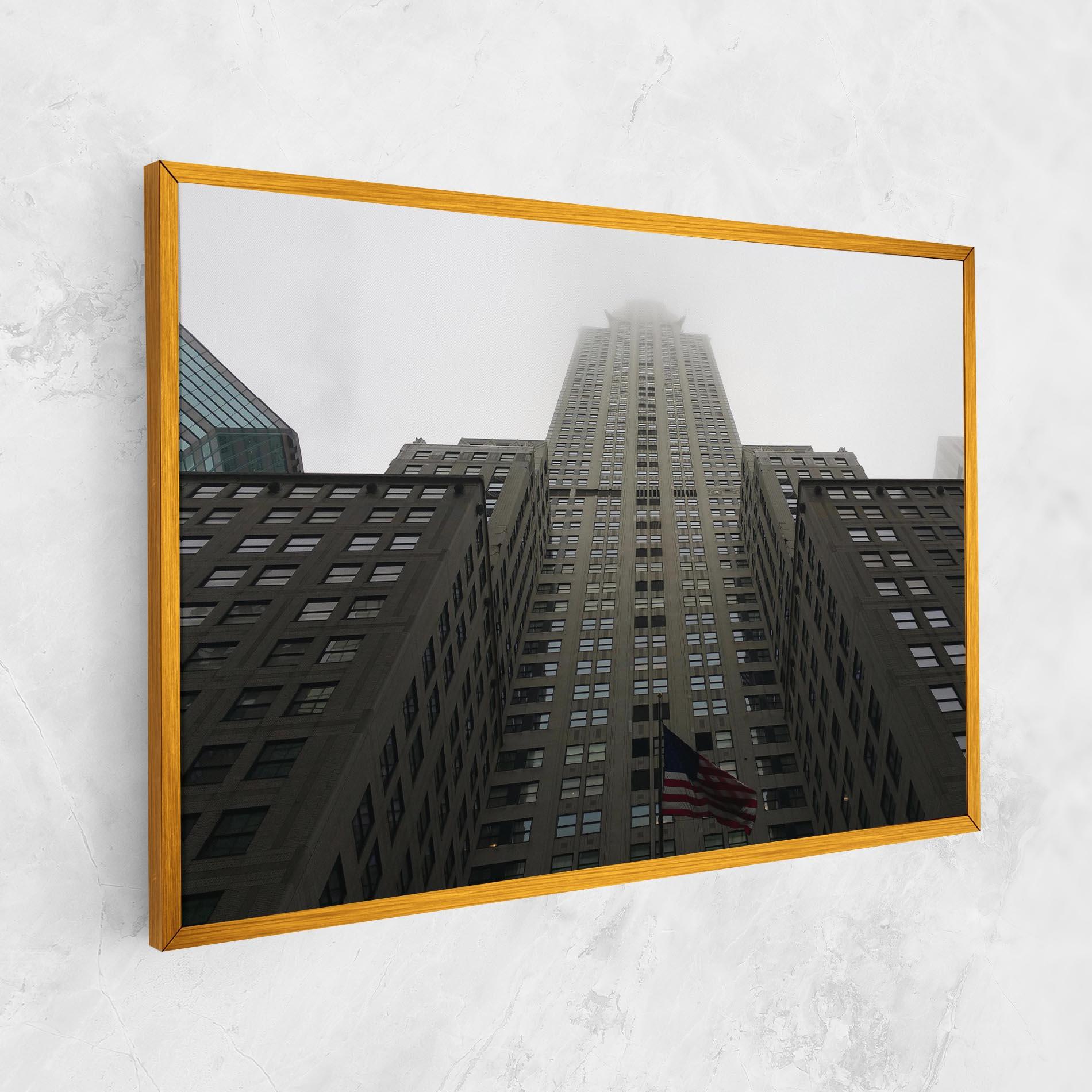 Leinwandbild New York City Skyscraper mockup 1