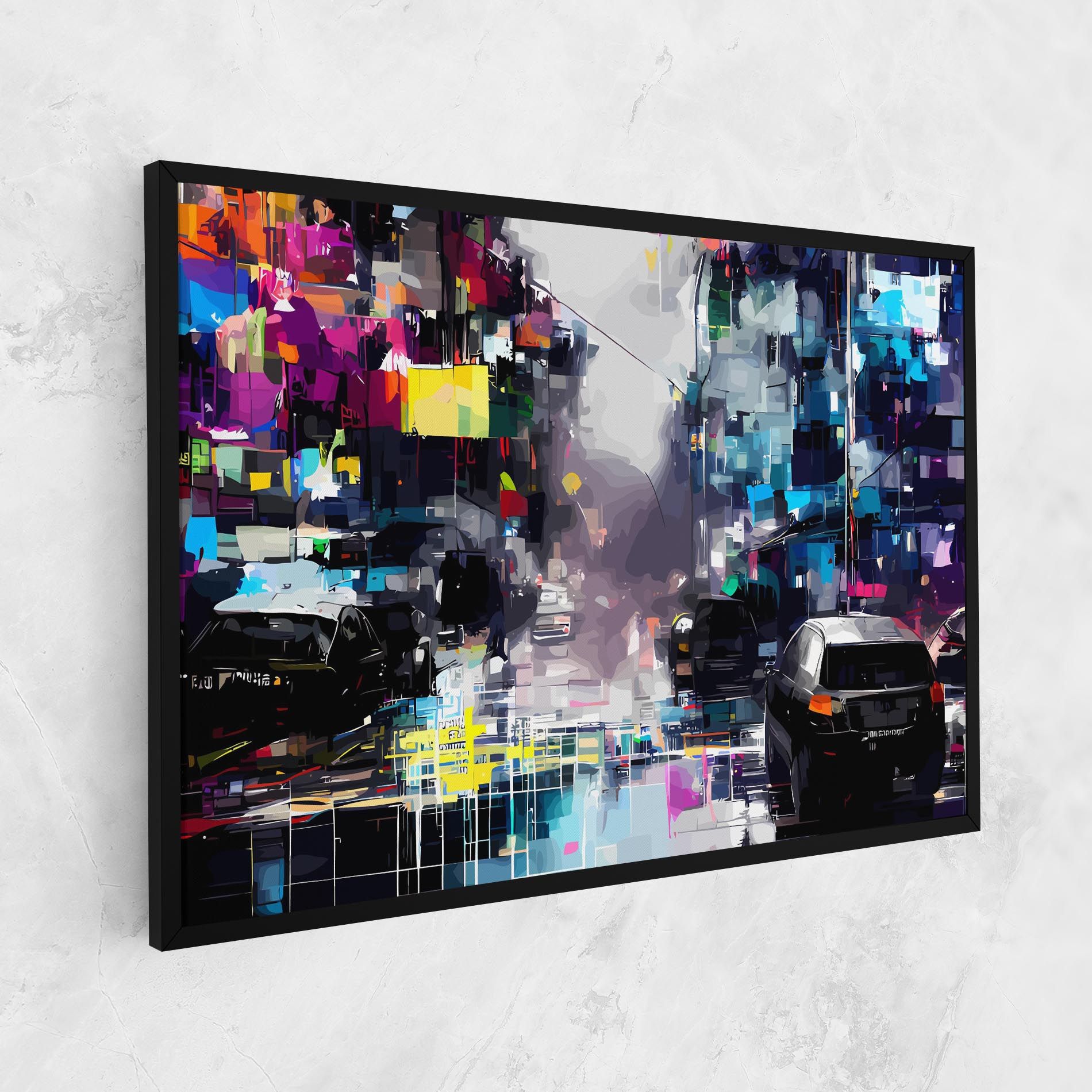 Grunge City Street mockup 1