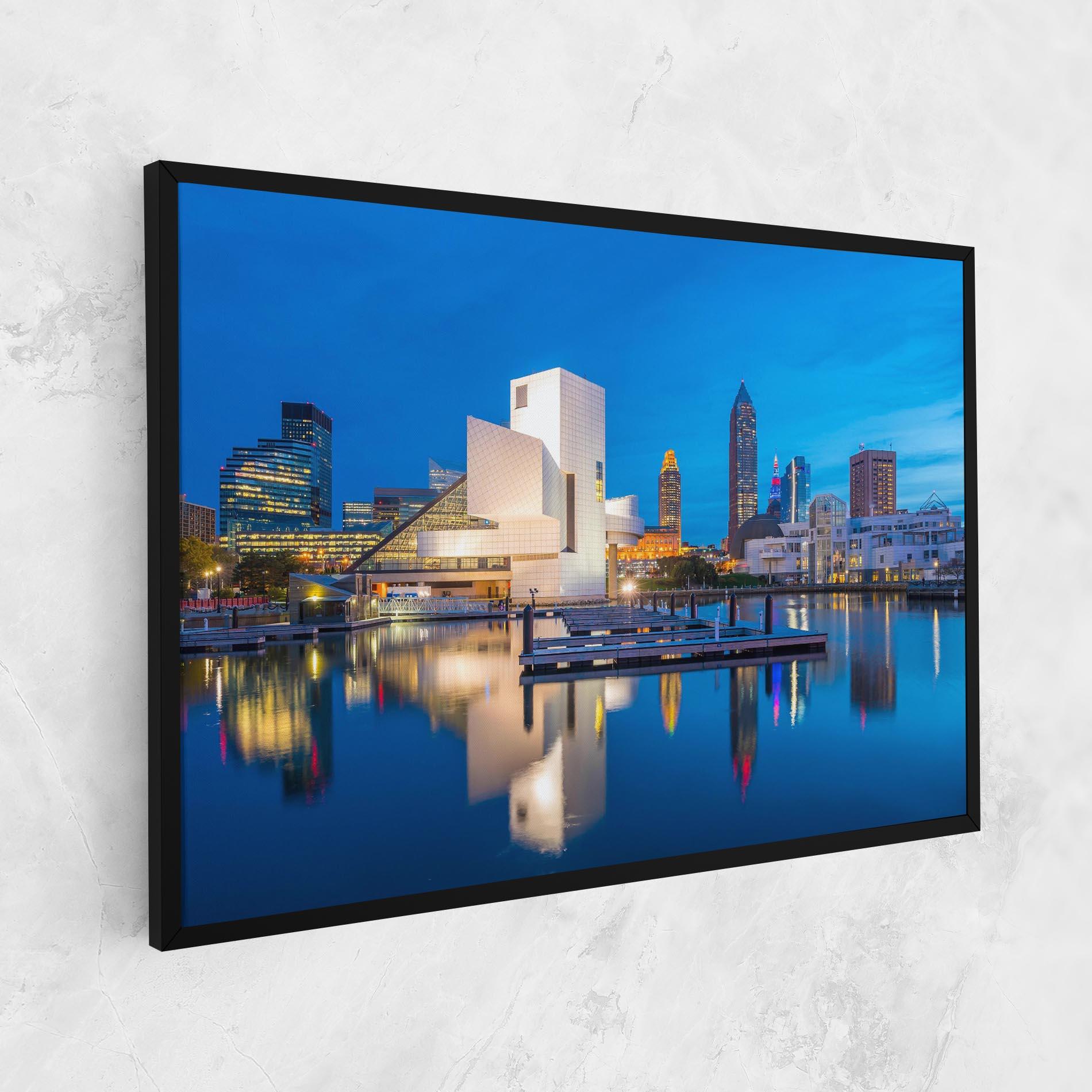 Leinwandbild Lakefront Ohio Usa mockup 1