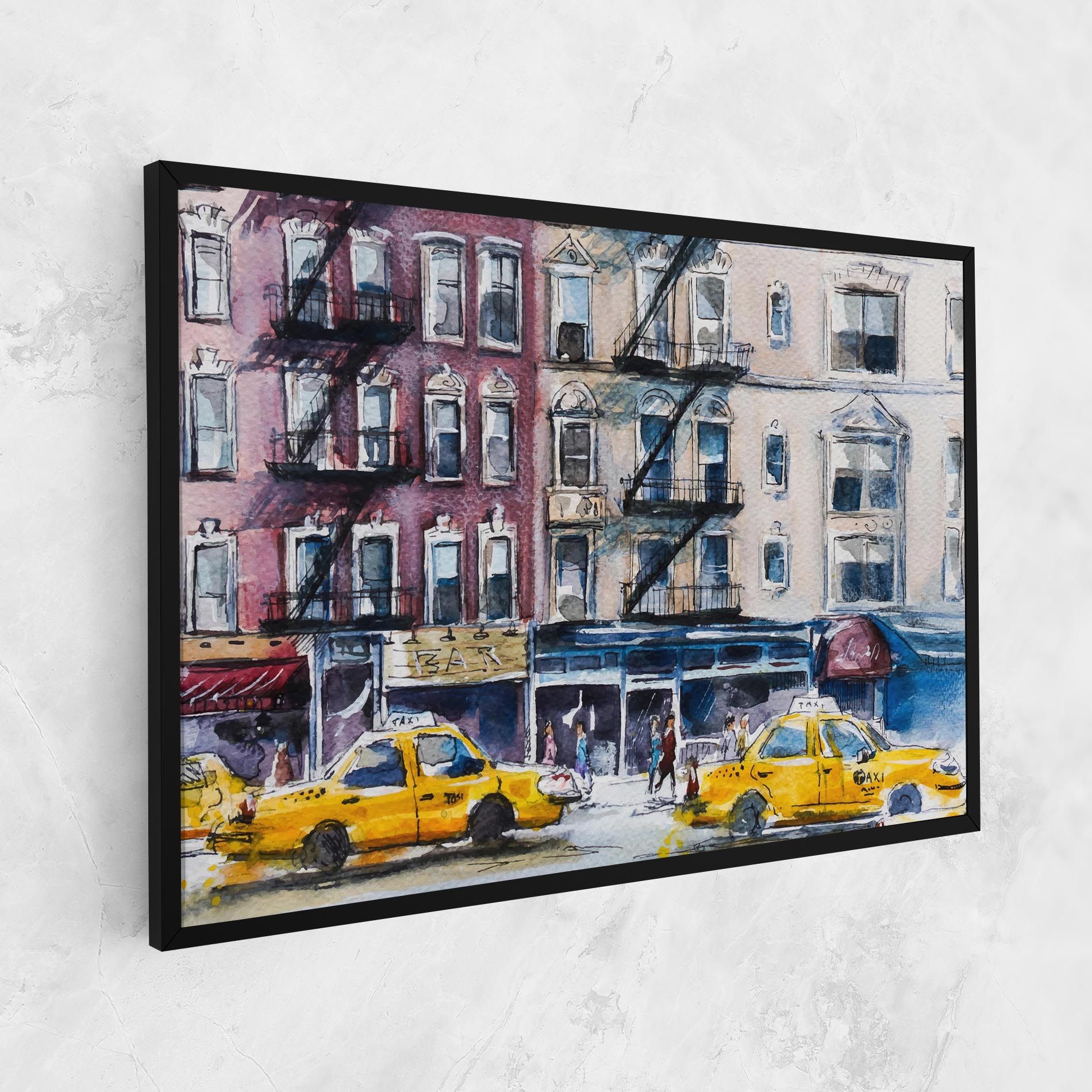 Newyork Taxi mockup 1