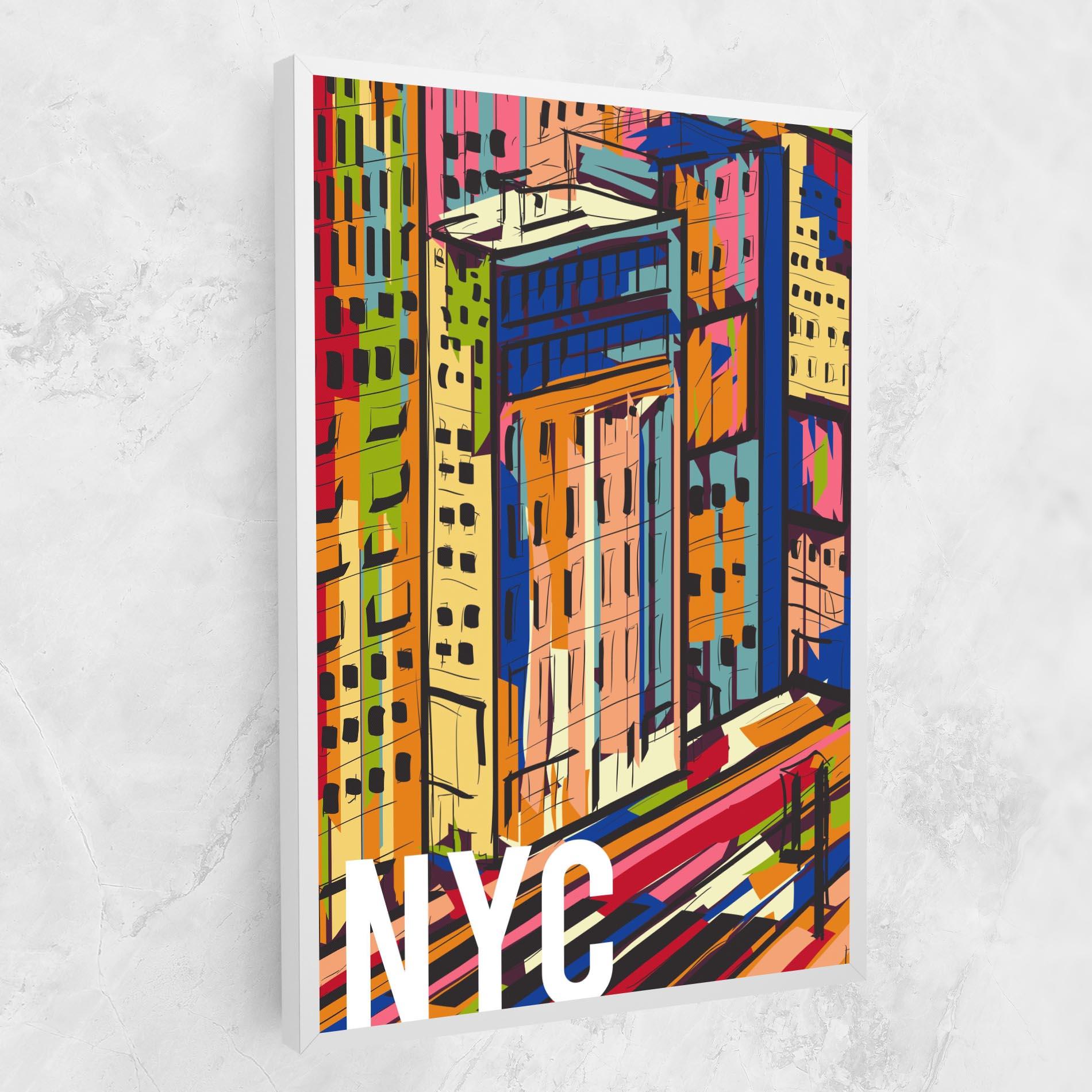 Leinwandbild New York City Art mockup 1