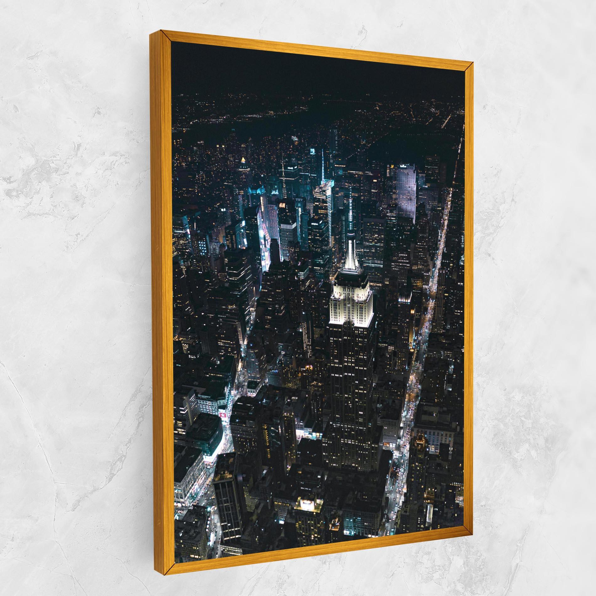 Leinwandbild Night Landscape mockup 1