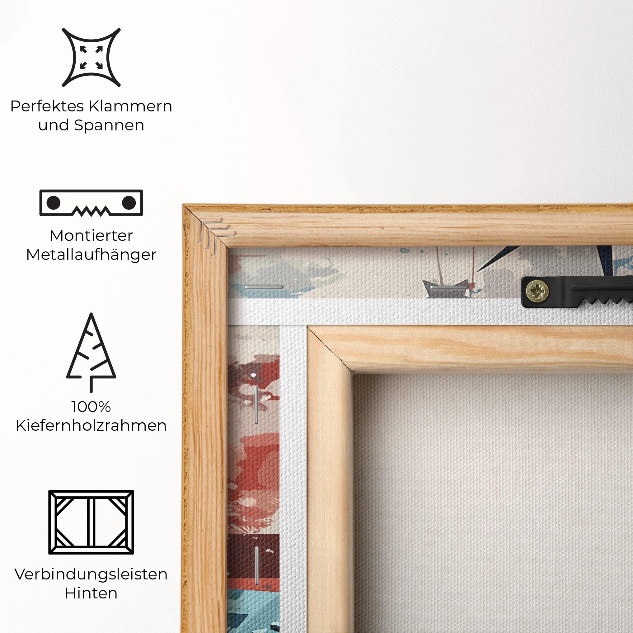 Leinwandbild Cultural Diversity Art mockup 5