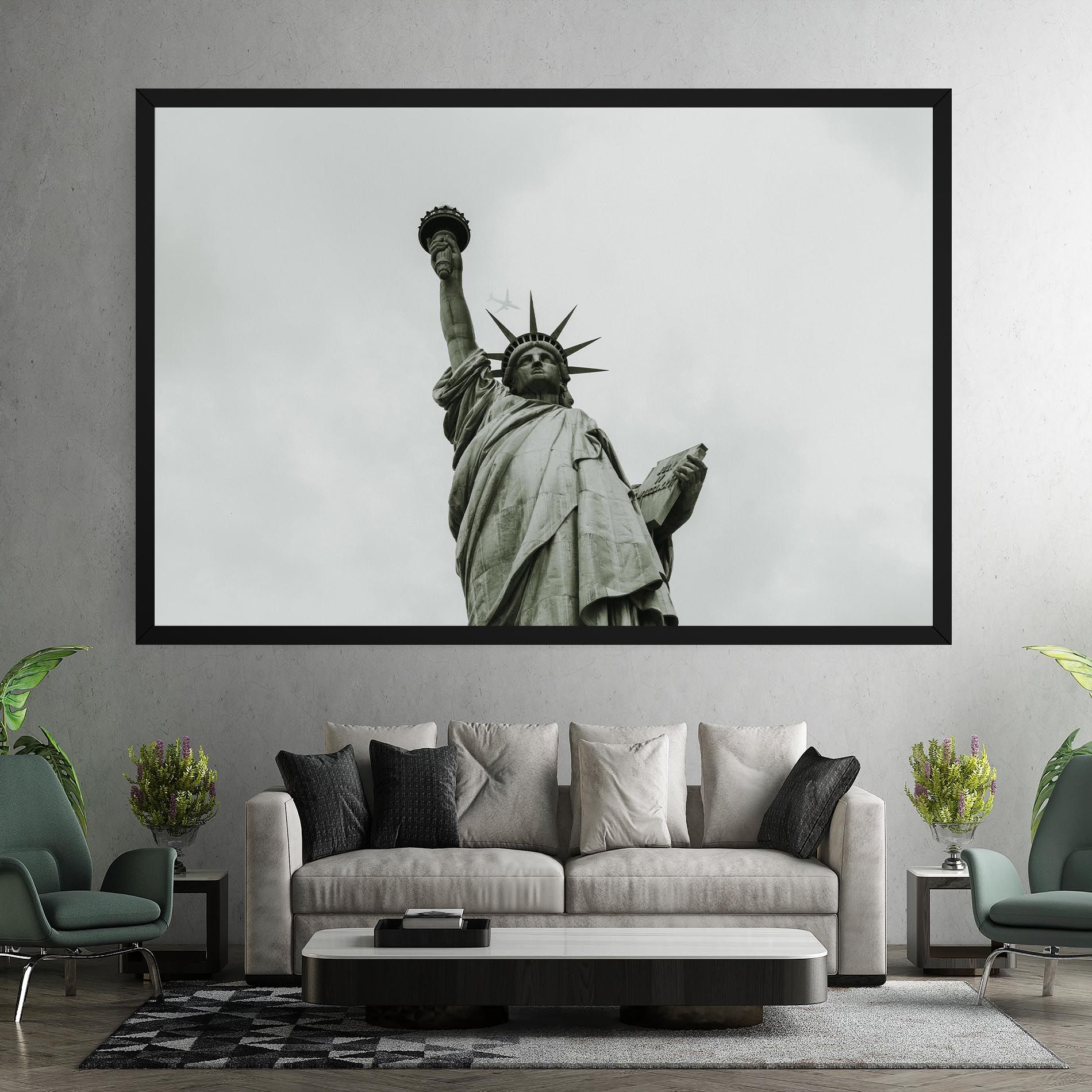 Liberty Statue Day mockup 7