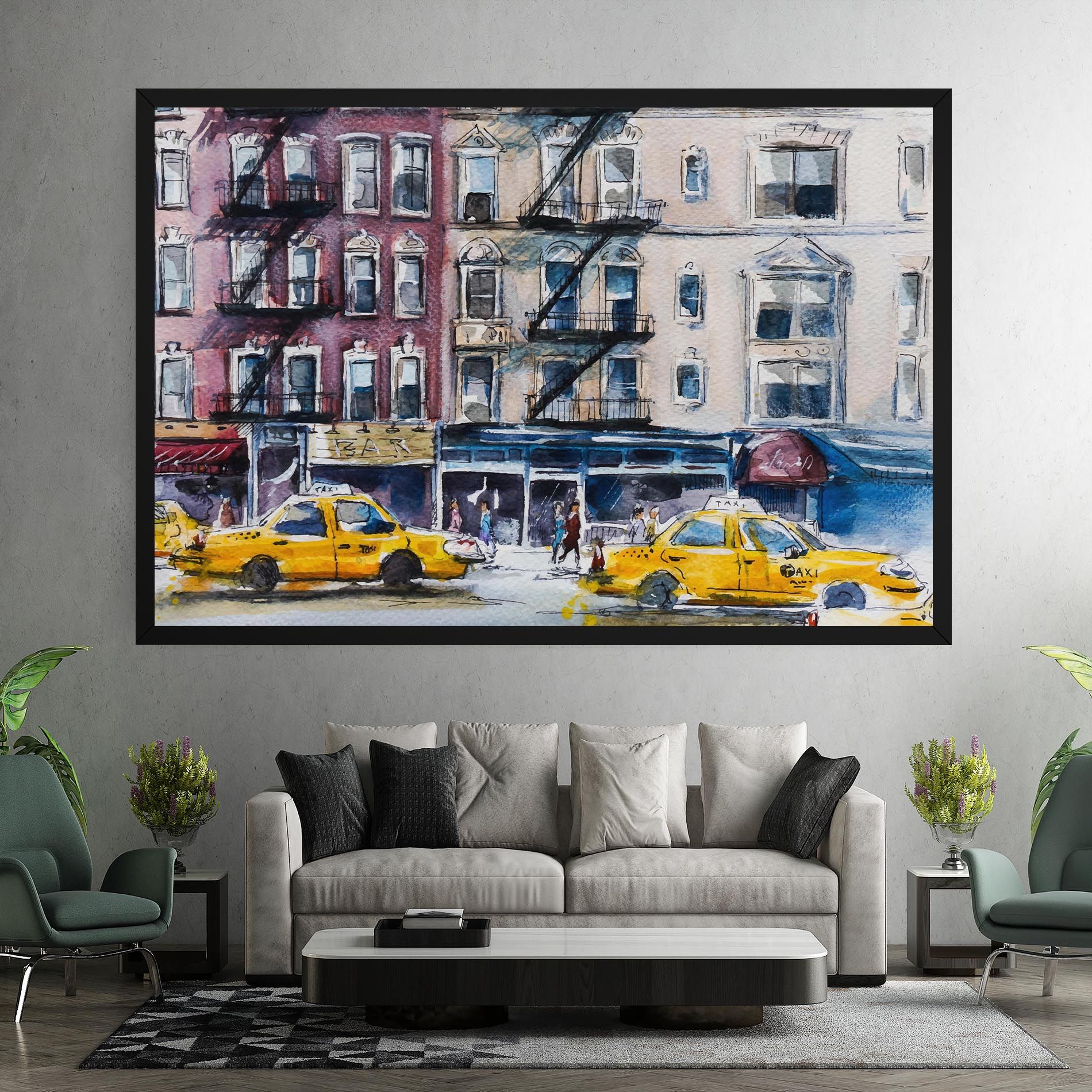 Newyork Taxi mockup 7