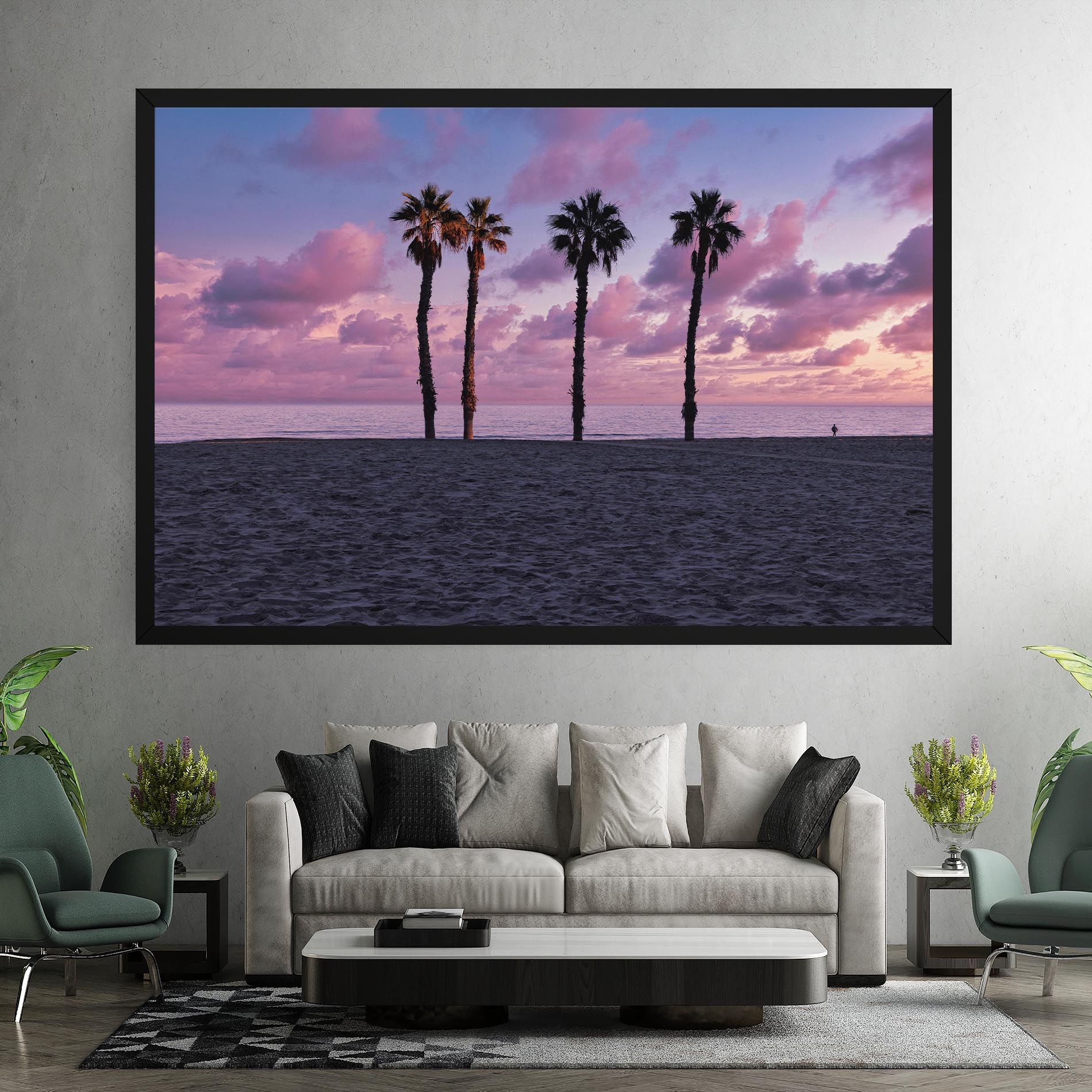 Palm Trees Beach mockup 7