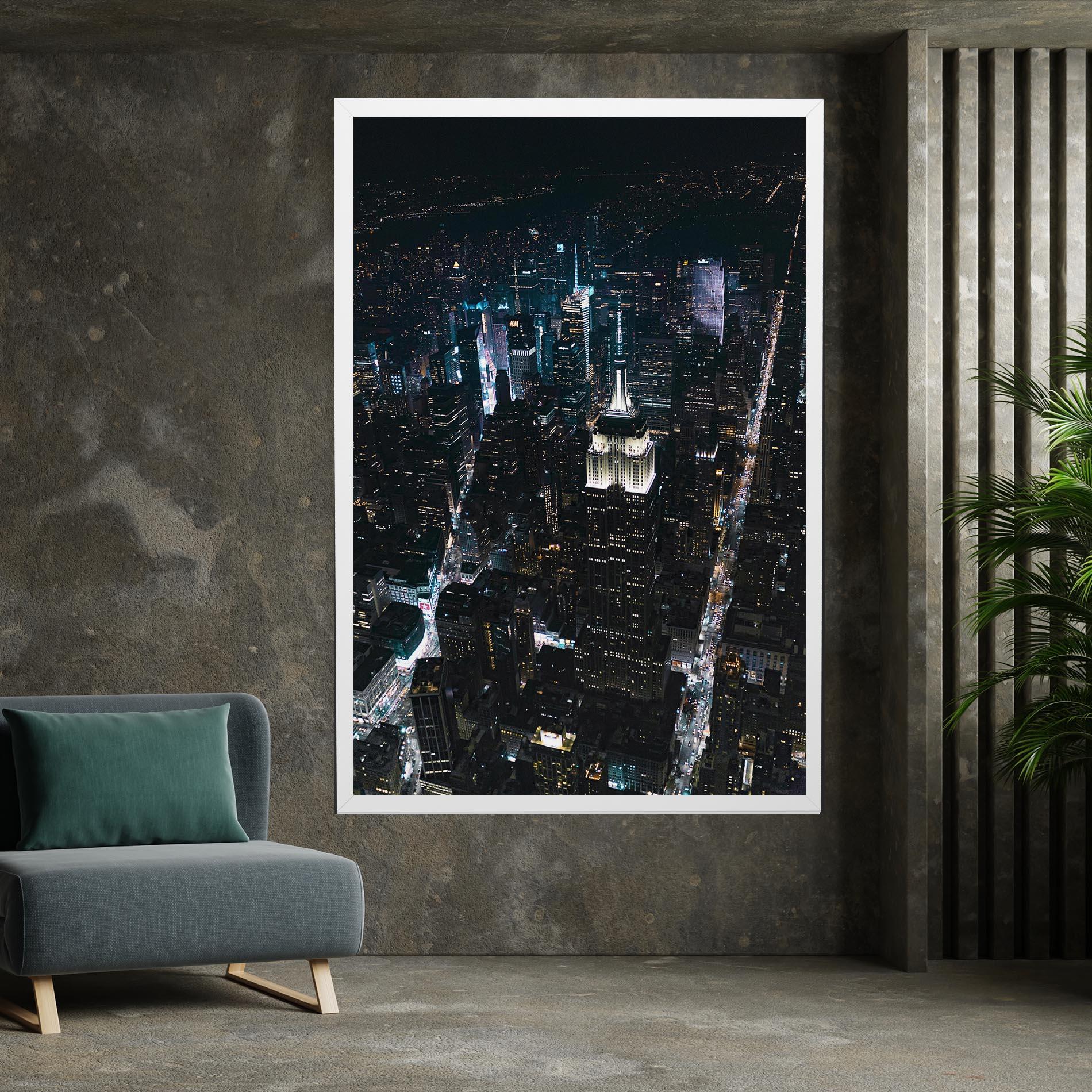 Leinwandbild Night Landscape mockup 7
