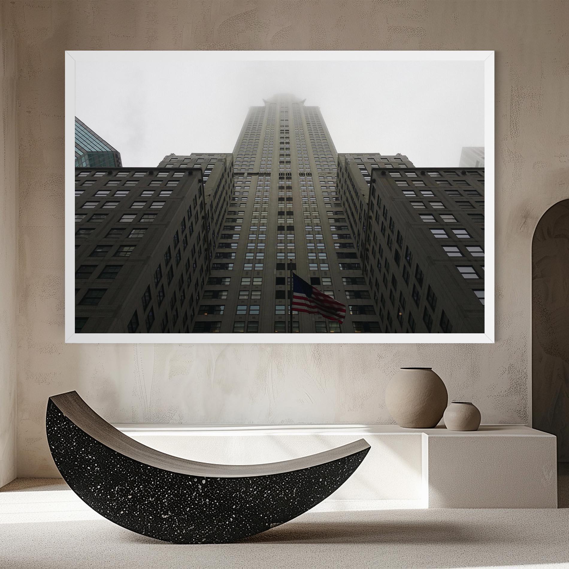 Leinwandbild New York City Skyscraper mockup 8