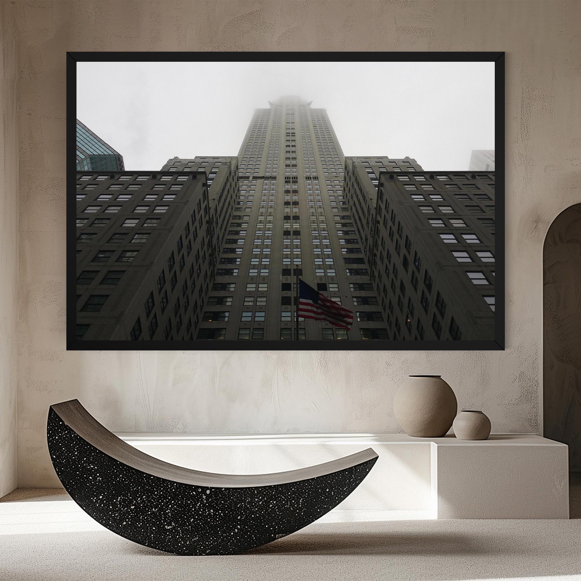 Leinwandbild New York City Skyscraper mockup 8