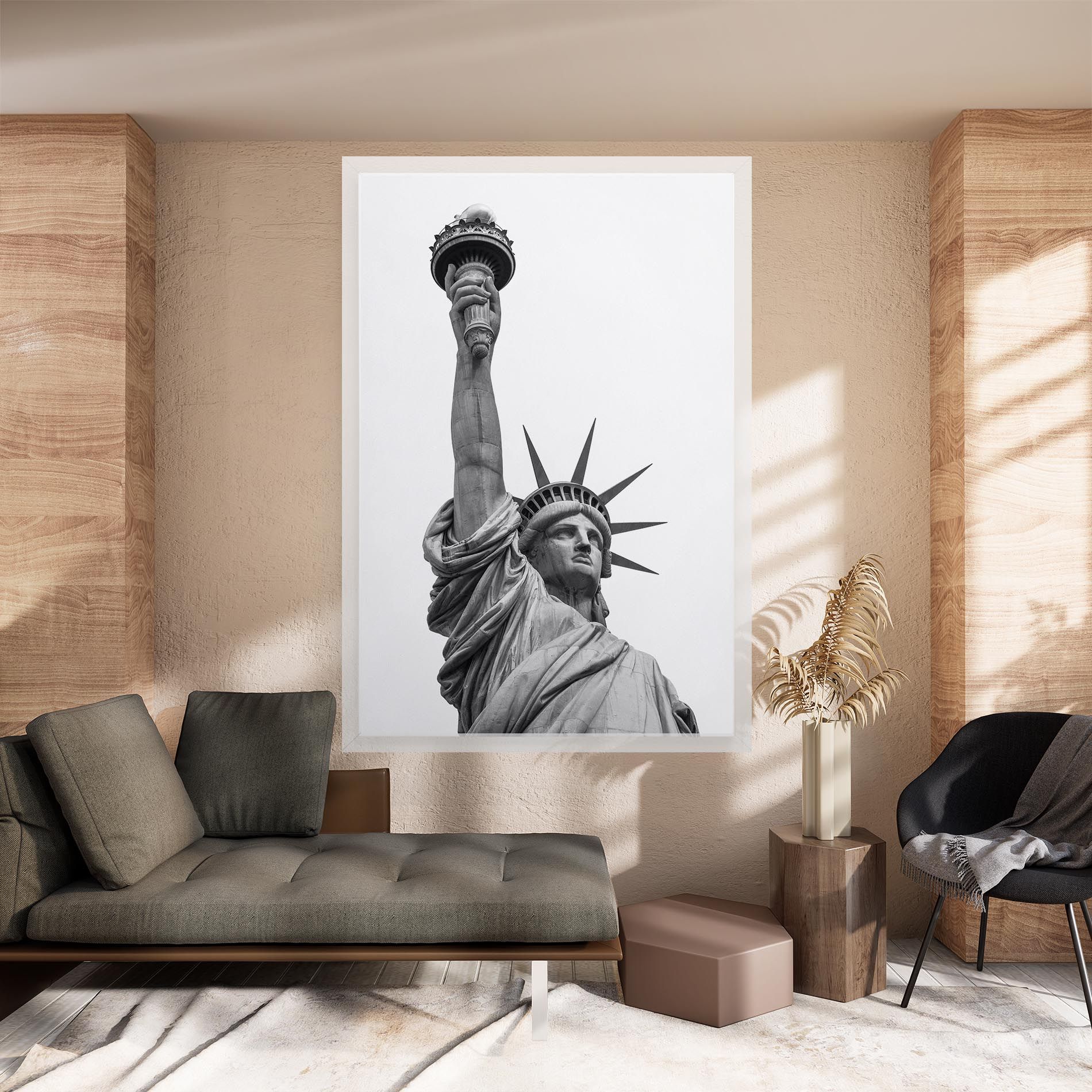 Liberty Statue mockup 8