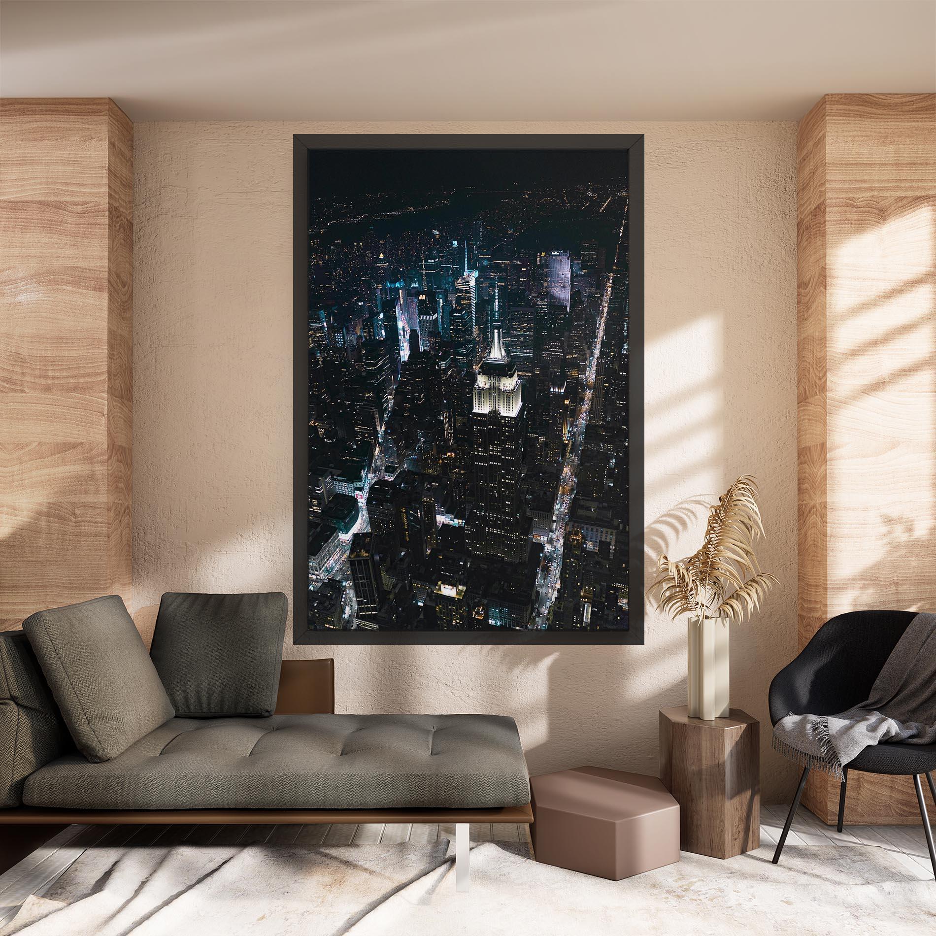 Leinwandbild Night Landscape mockup 8