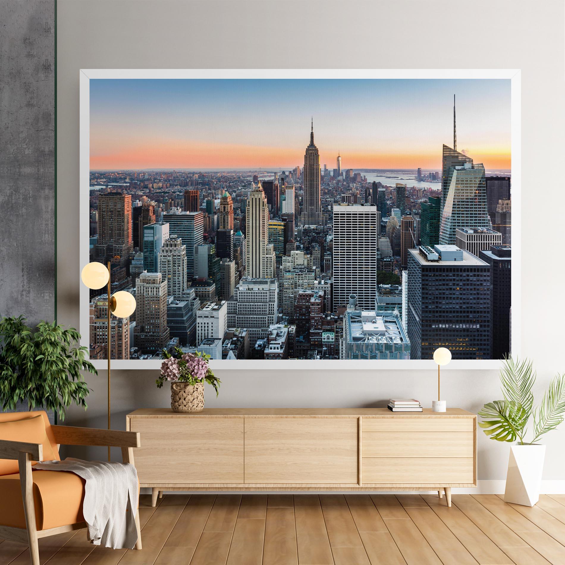 Leinwandbild New York Skyline mockup 9