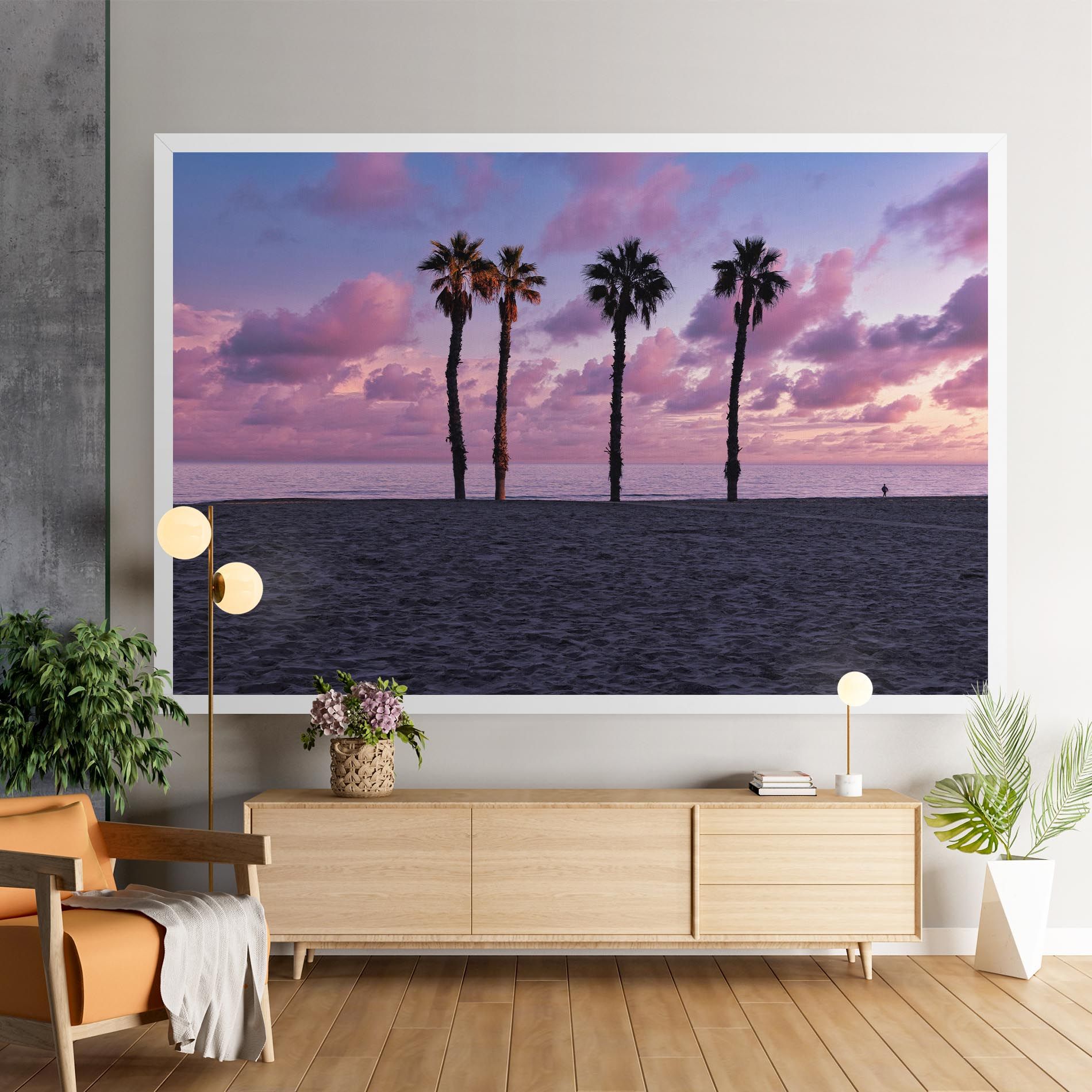 Palm Trees Beach mockup 9