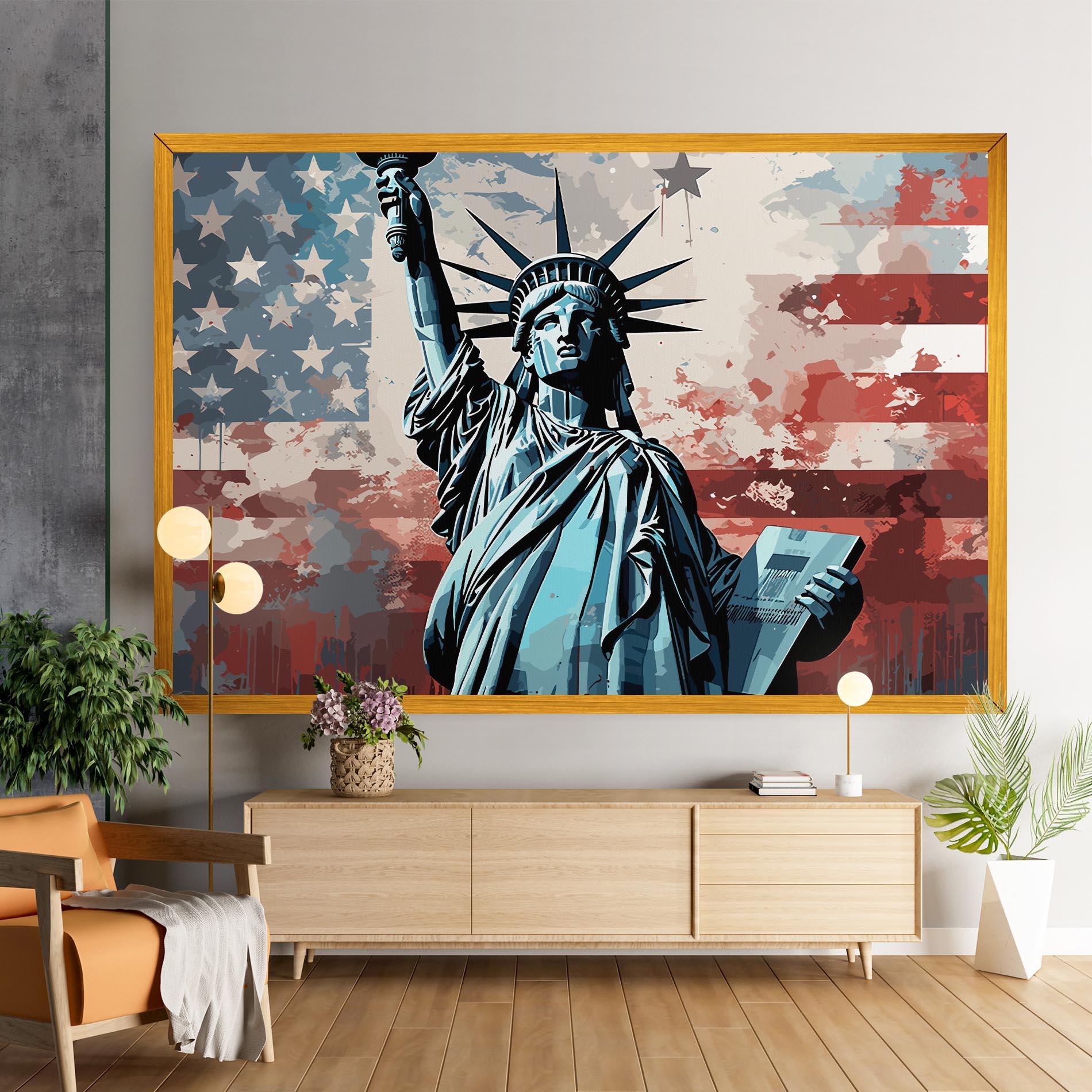 Leinwandbild Cultural Diversity Art mockup 9