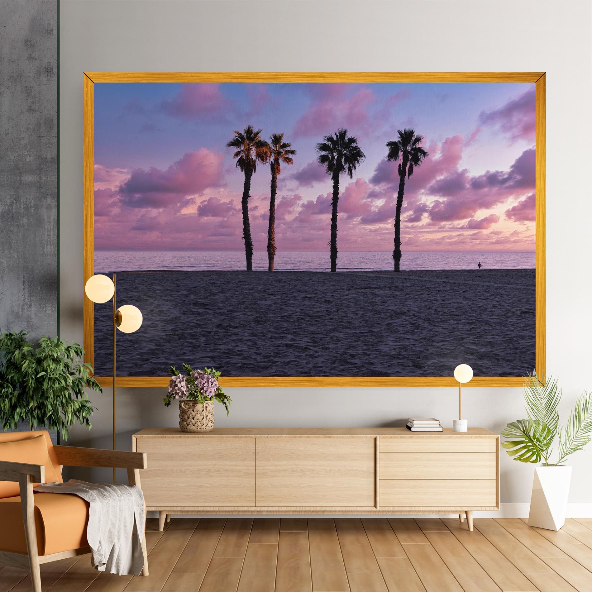 Palm Trees Beach mockup 9