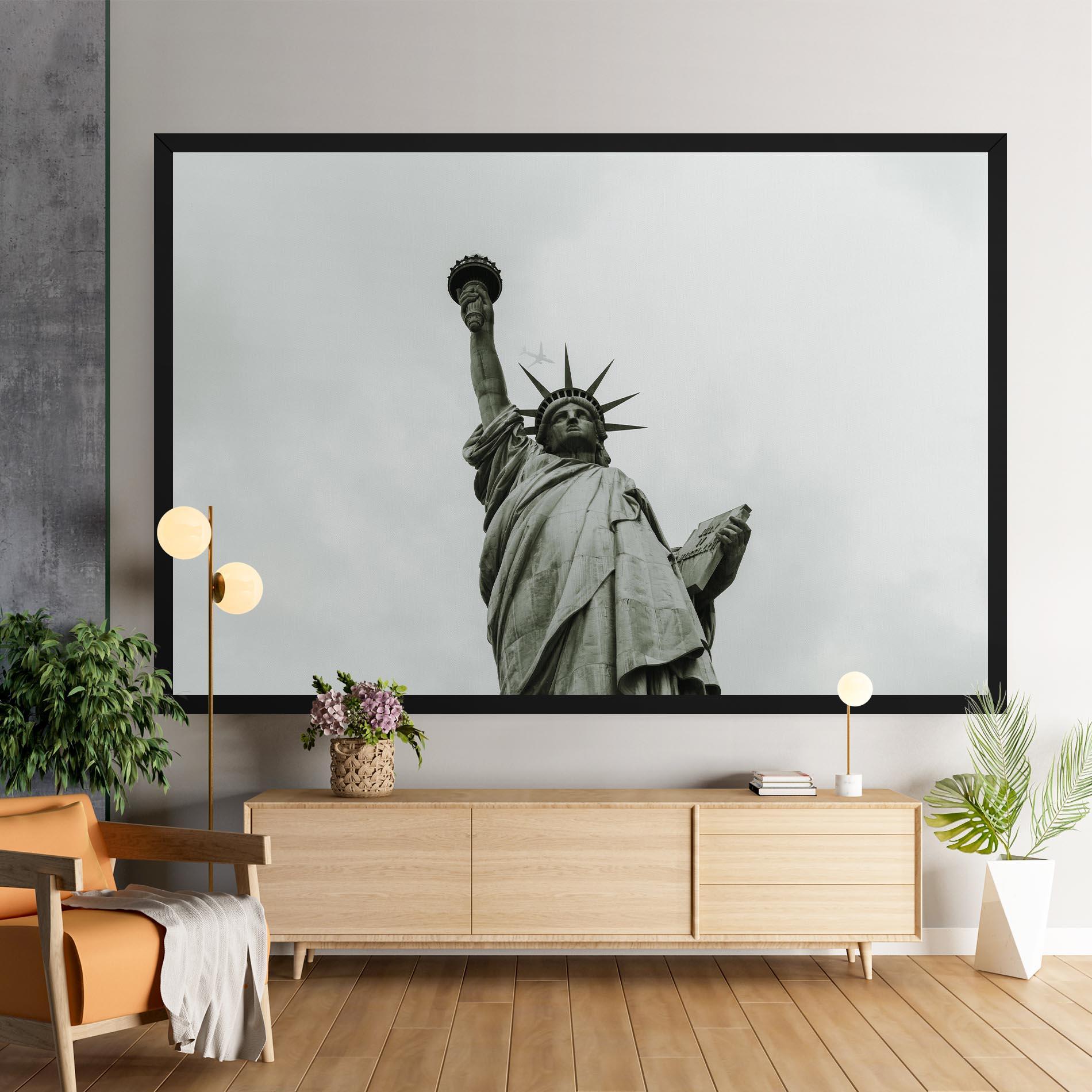 Leinwandbild Liberty Statue Day mockup 9