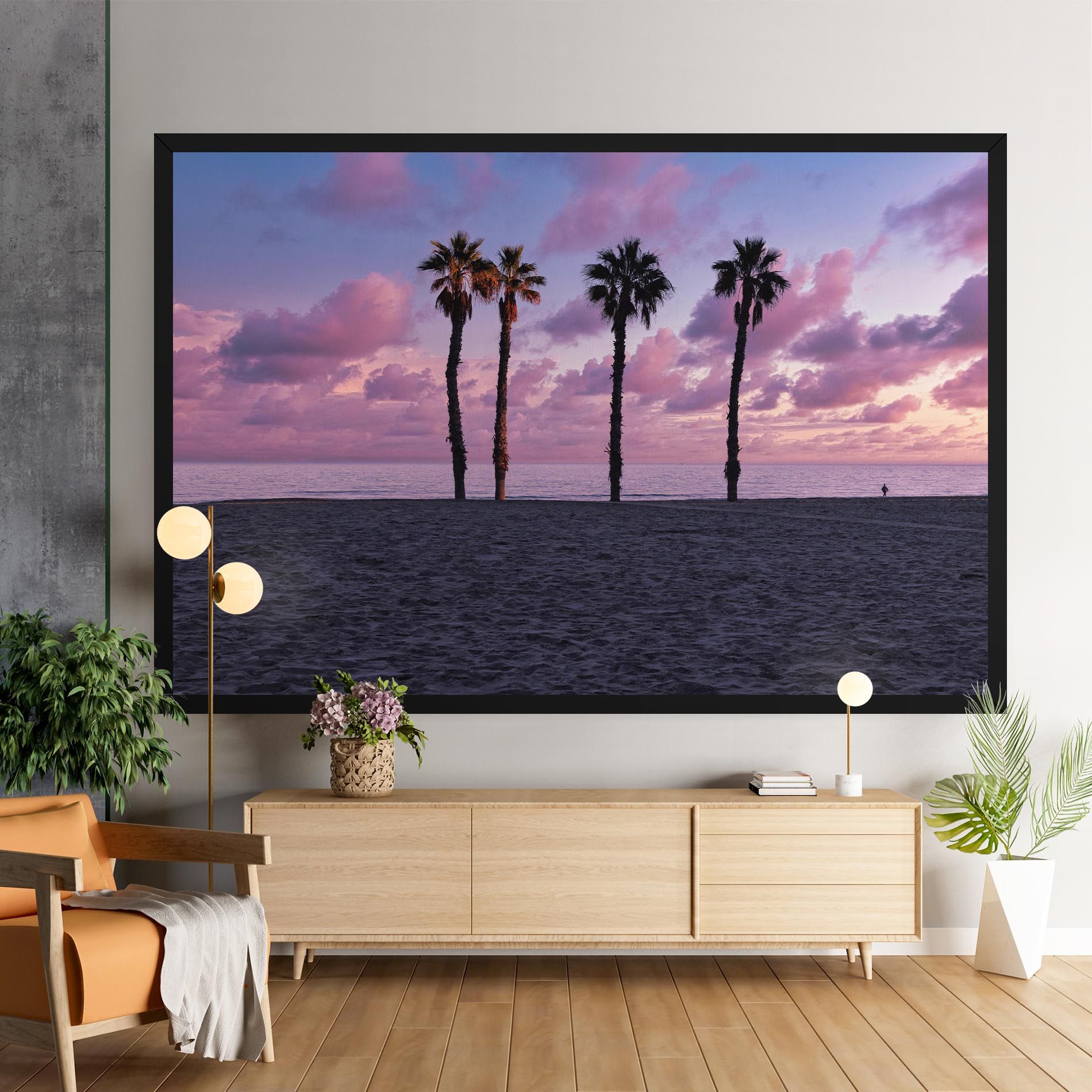 Palm Trees Beach mockup 9
