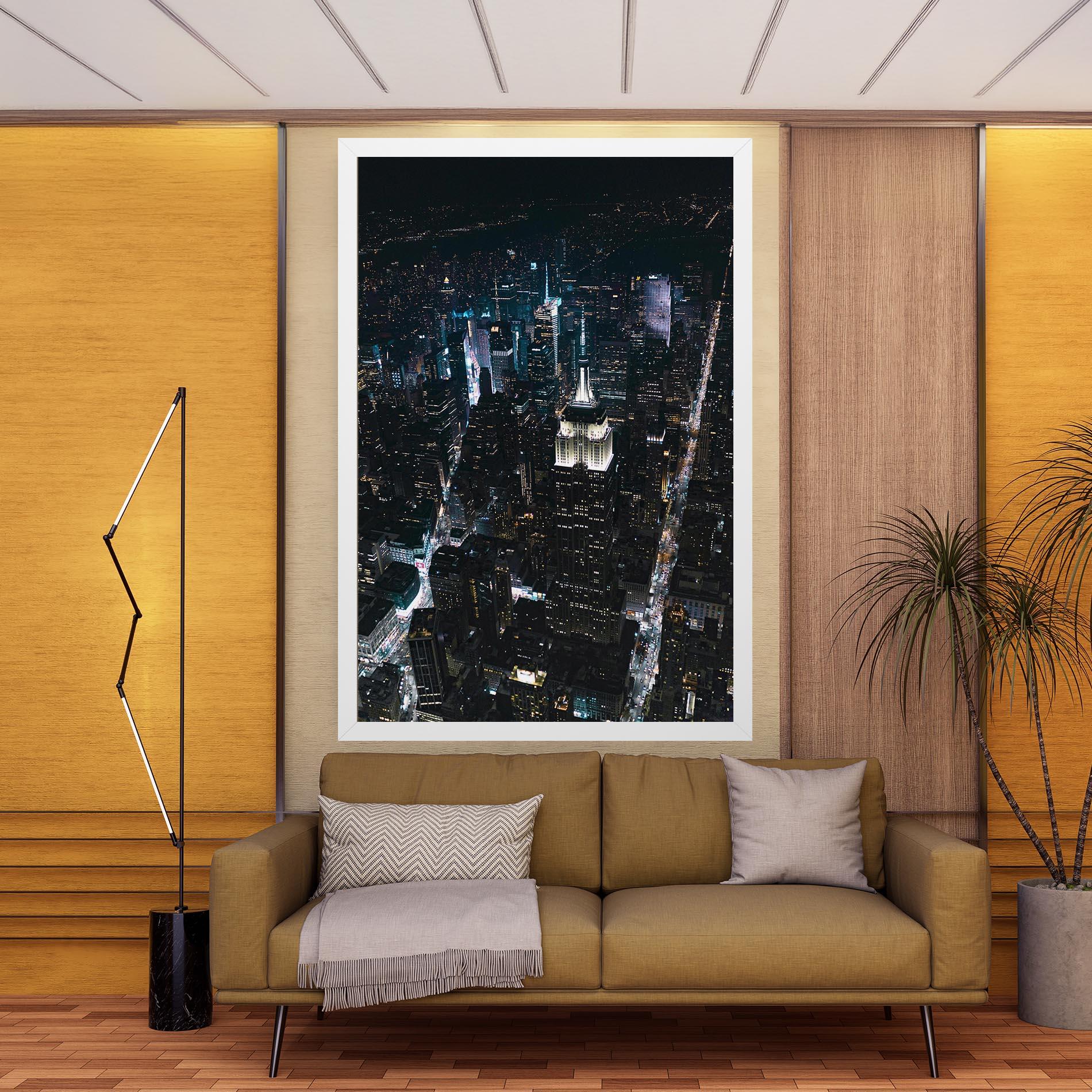 Leinwandbild Night Landscape mockup 9