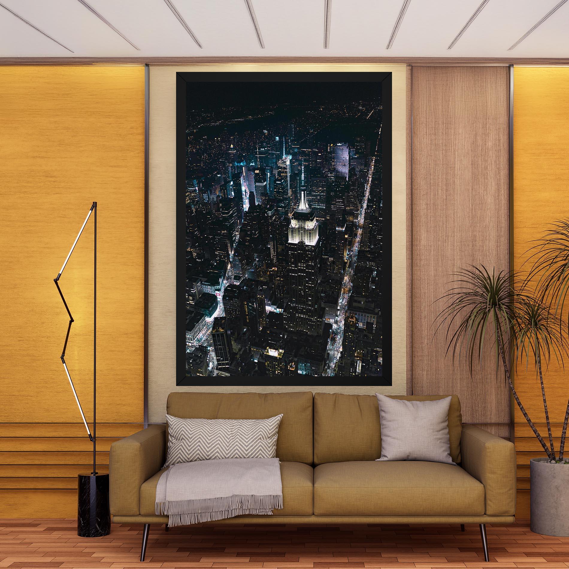 Leinwandbild Night Landscape mockup 9