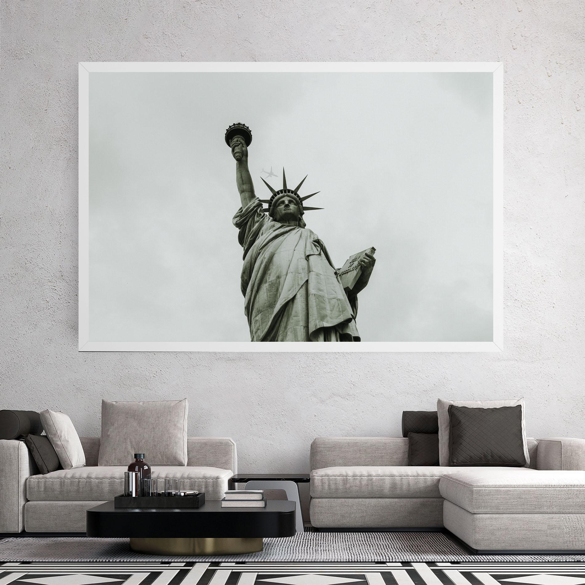 Leinwandbild Liberty Statue Day mockup 2