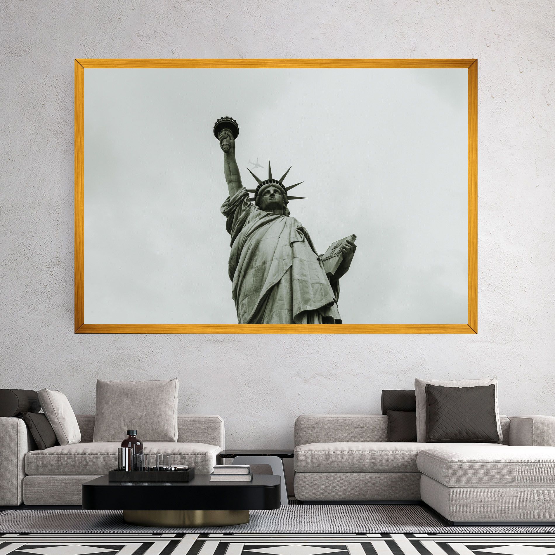 Liberty Statue Day mockup 2