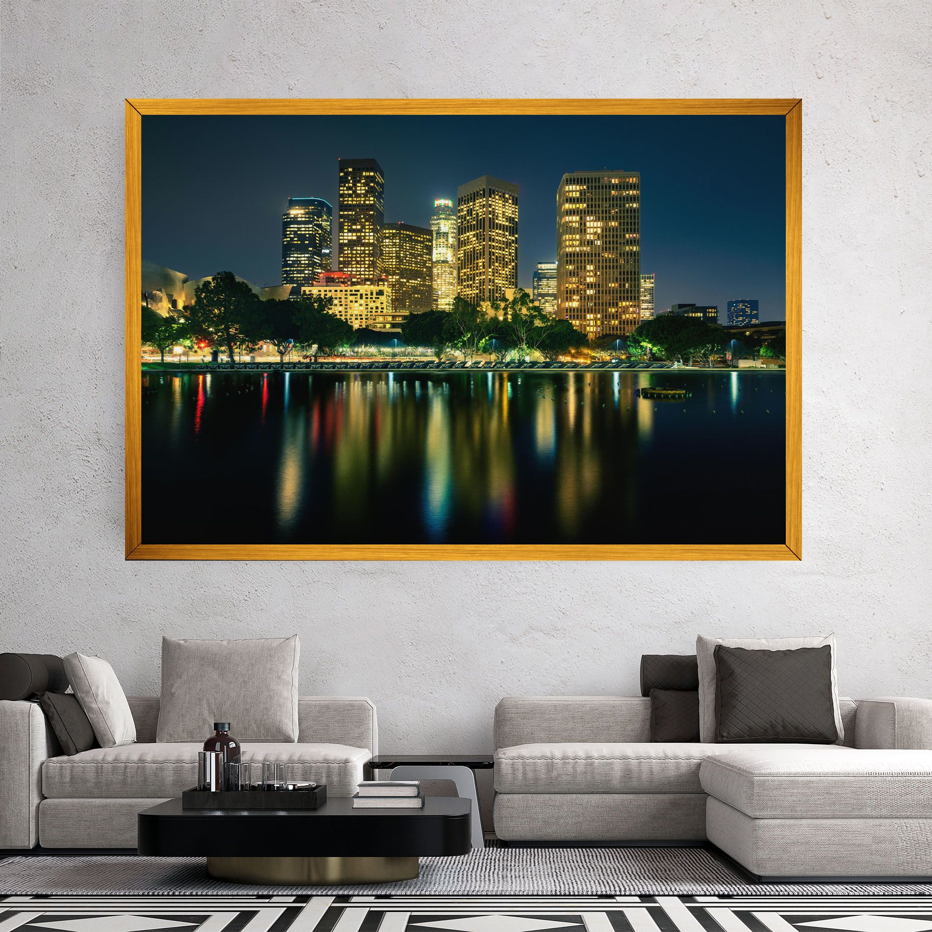 Los Angeles Night mockup 2