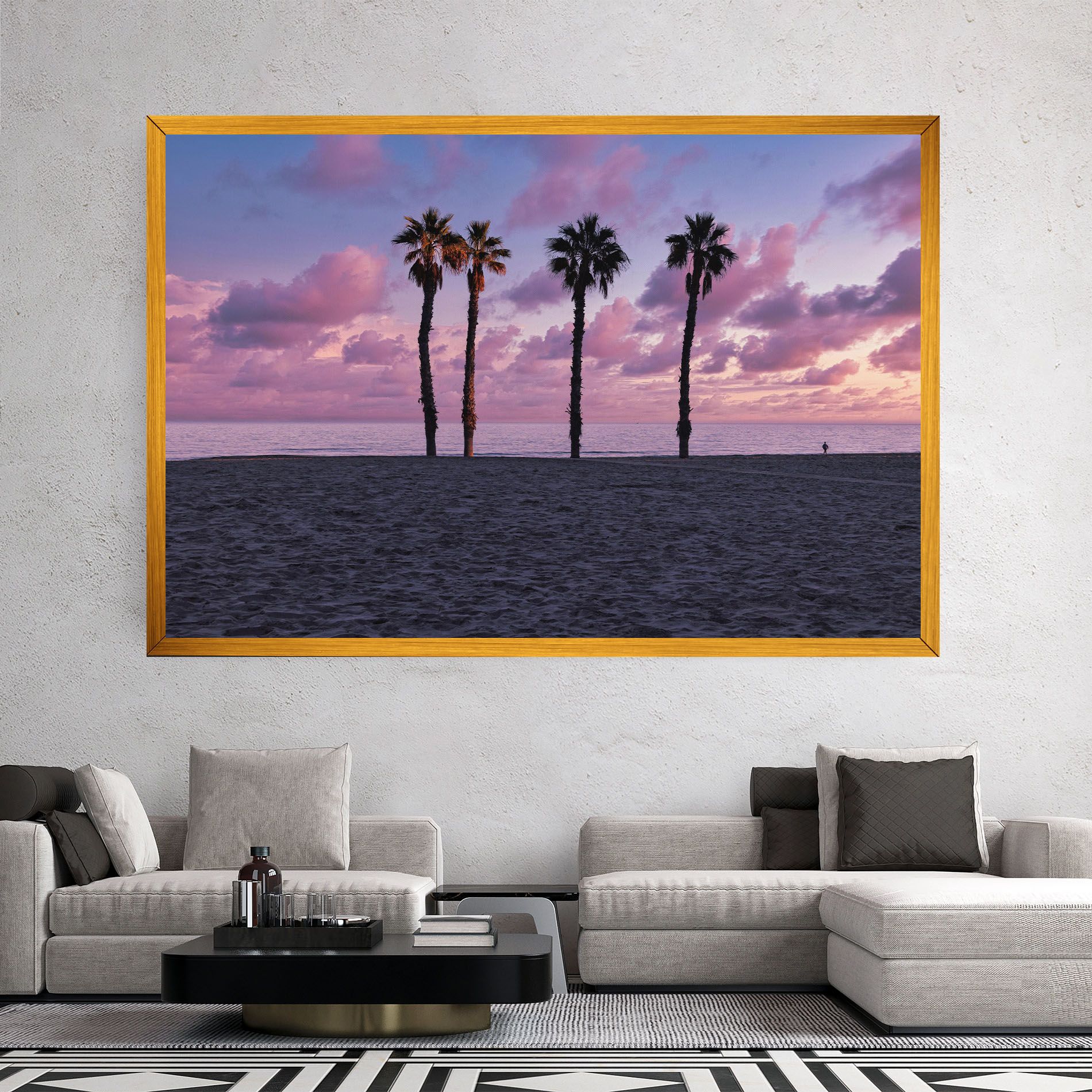 Palm Trees Beach mockup 2