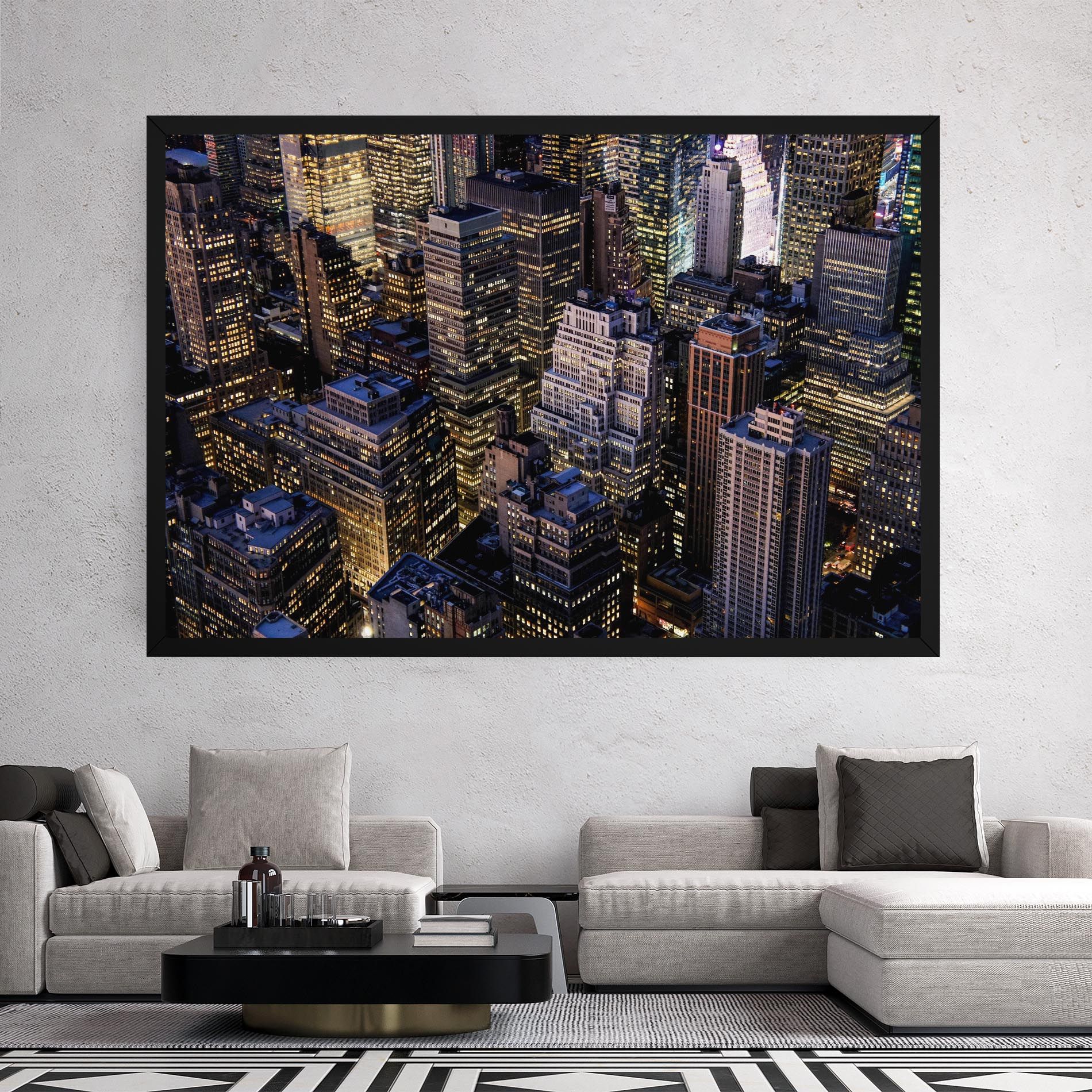 Blue Gold Skylines mockup 2