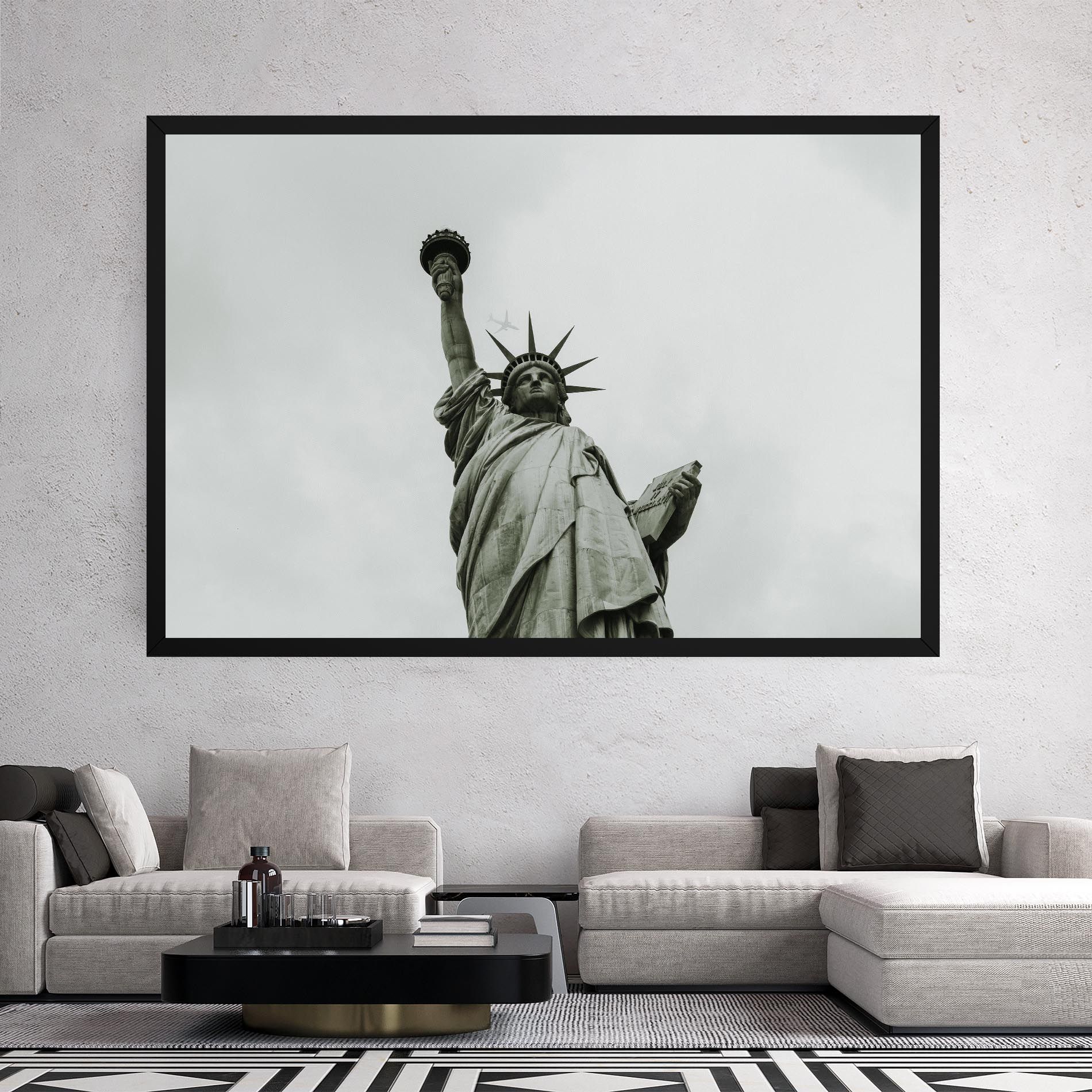Liberty Statue Day mockup 2