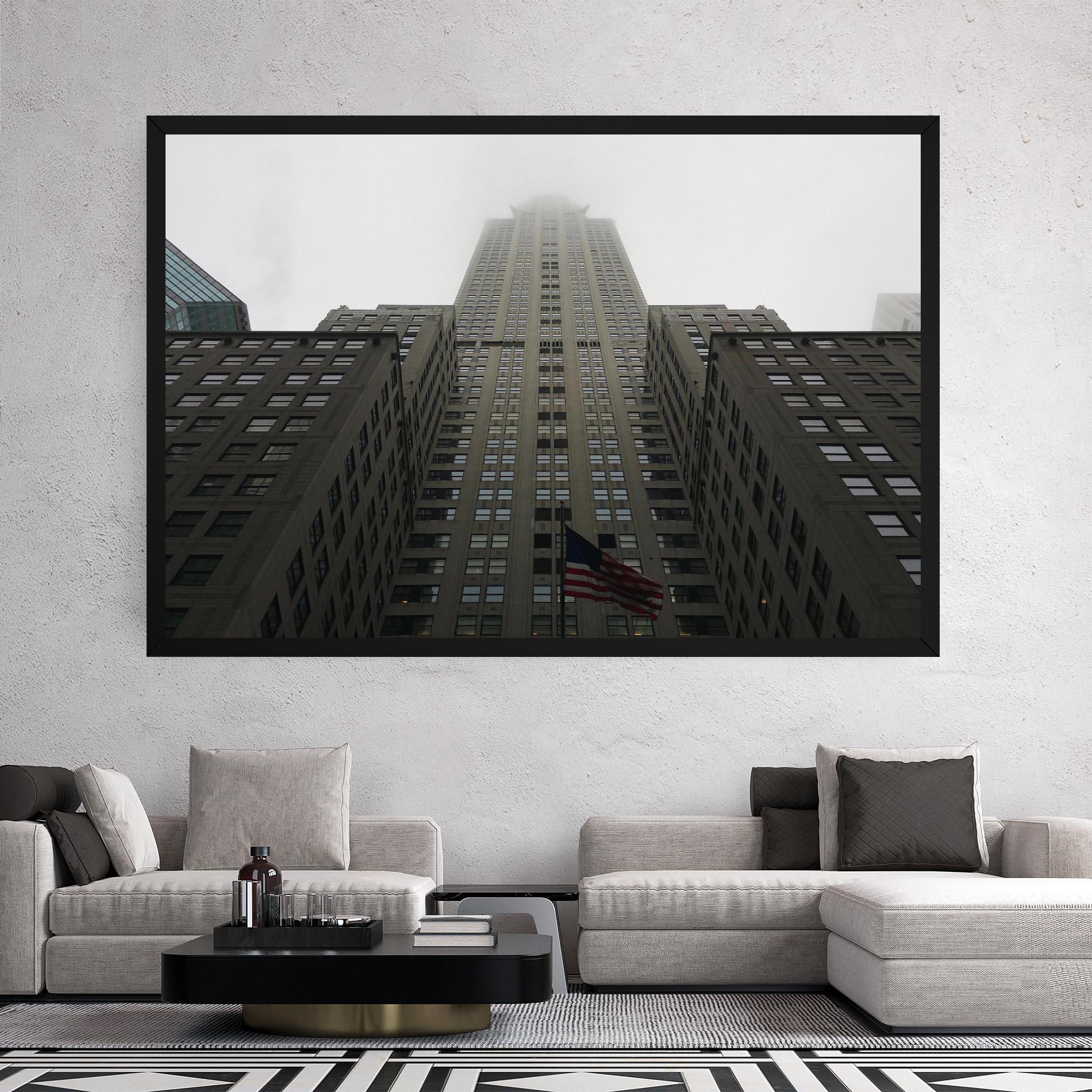 Leinwandbild New York City Skyscraper mockup 2