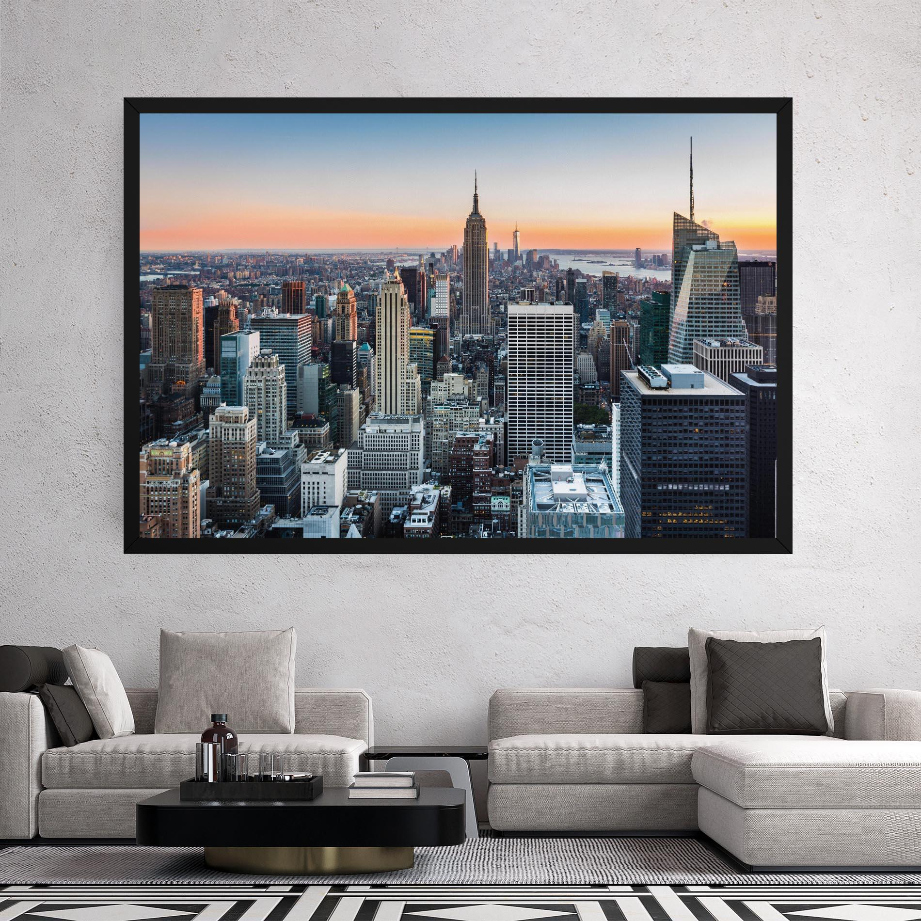 Leinwandbild New York Skyline mockup 2