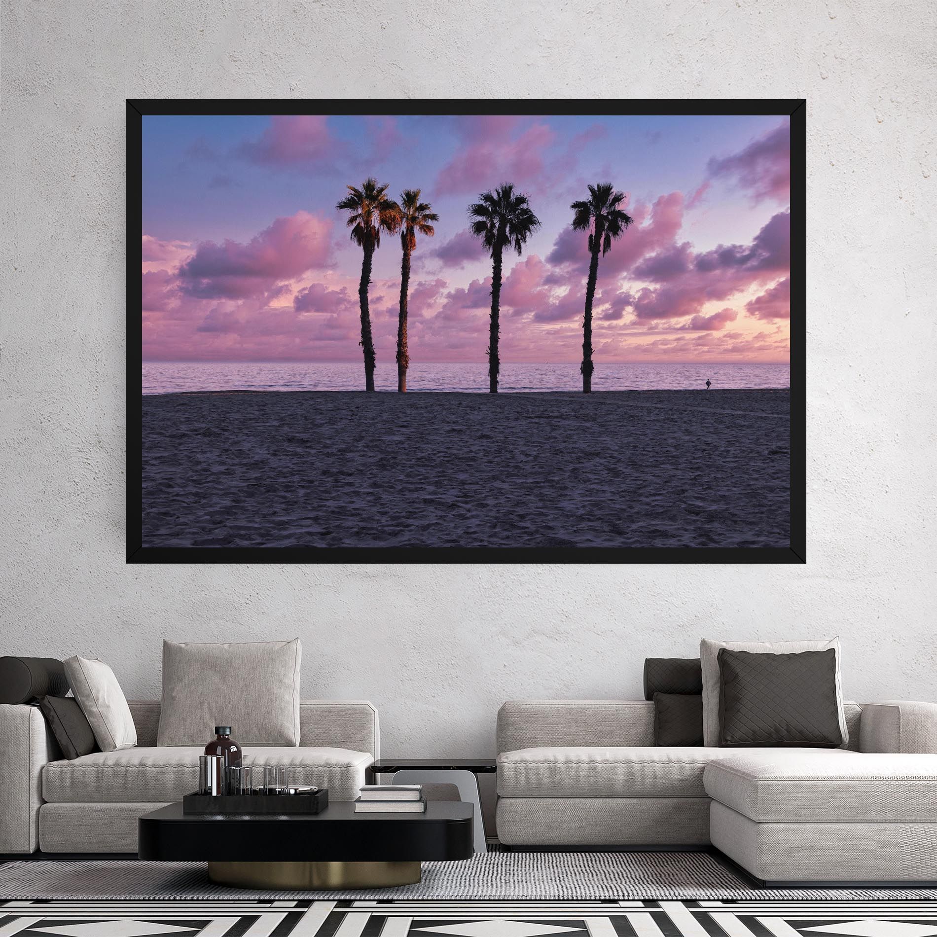 Palm Trees Beach mockup 2