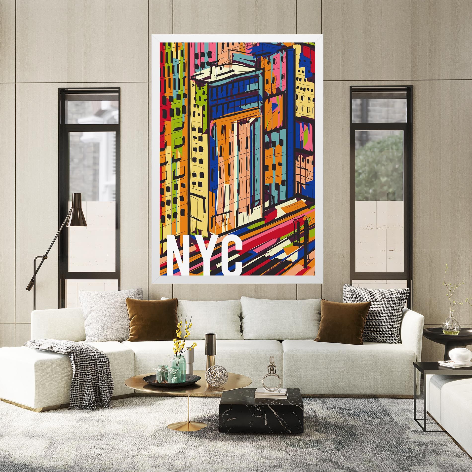 New York City Art mockup 2