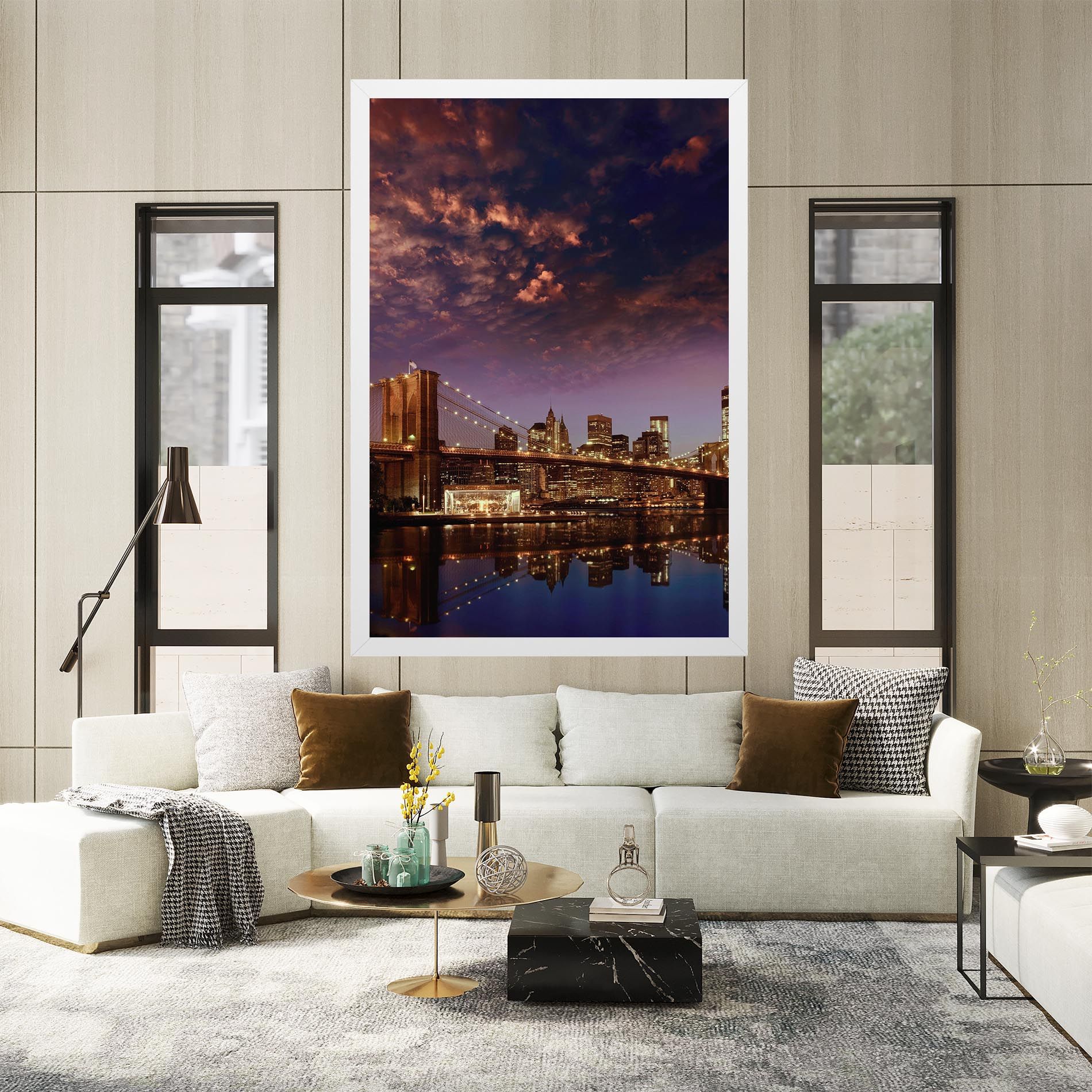 Sunset New York mockup 2