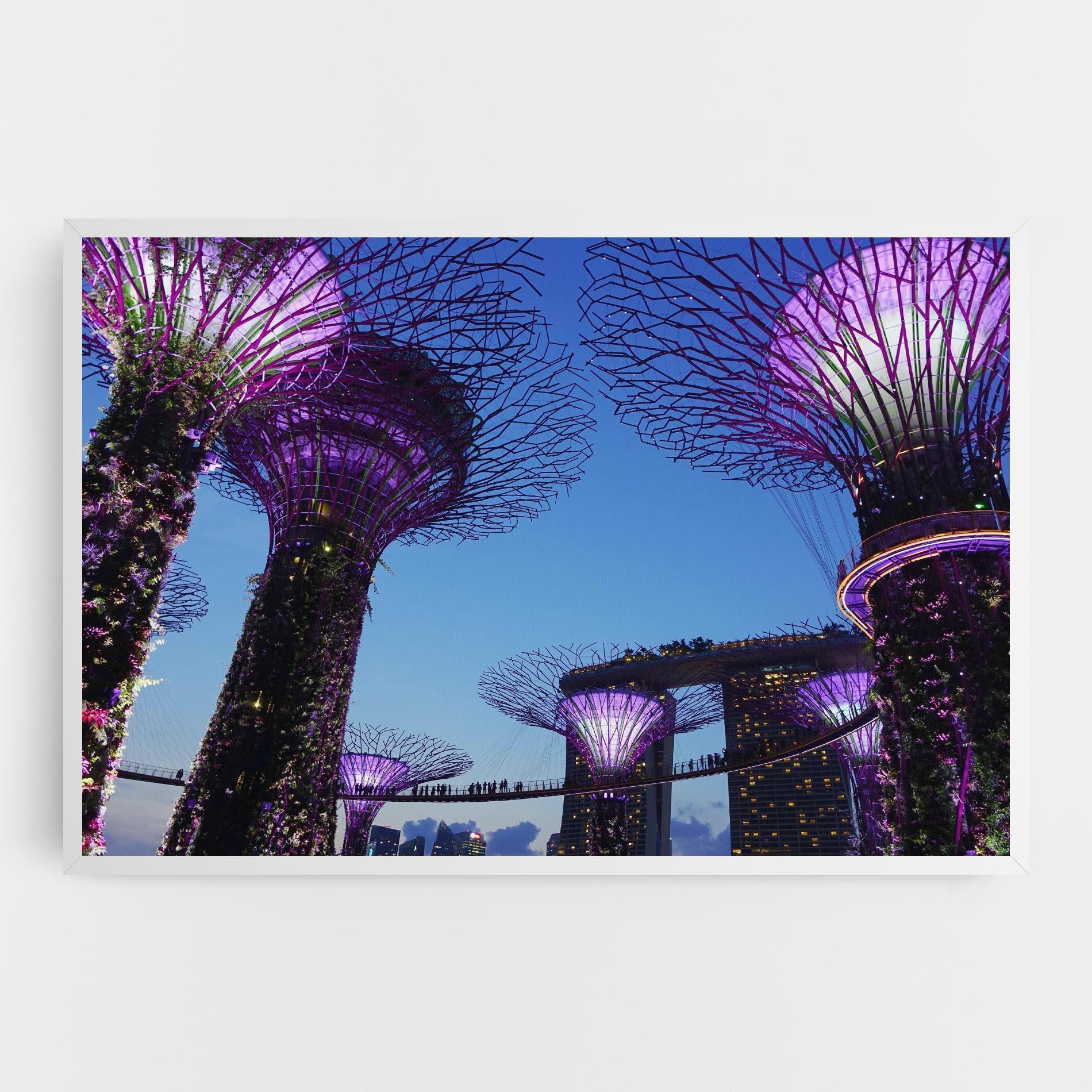 Leinwandbild Gardens By The Bay mockup 0