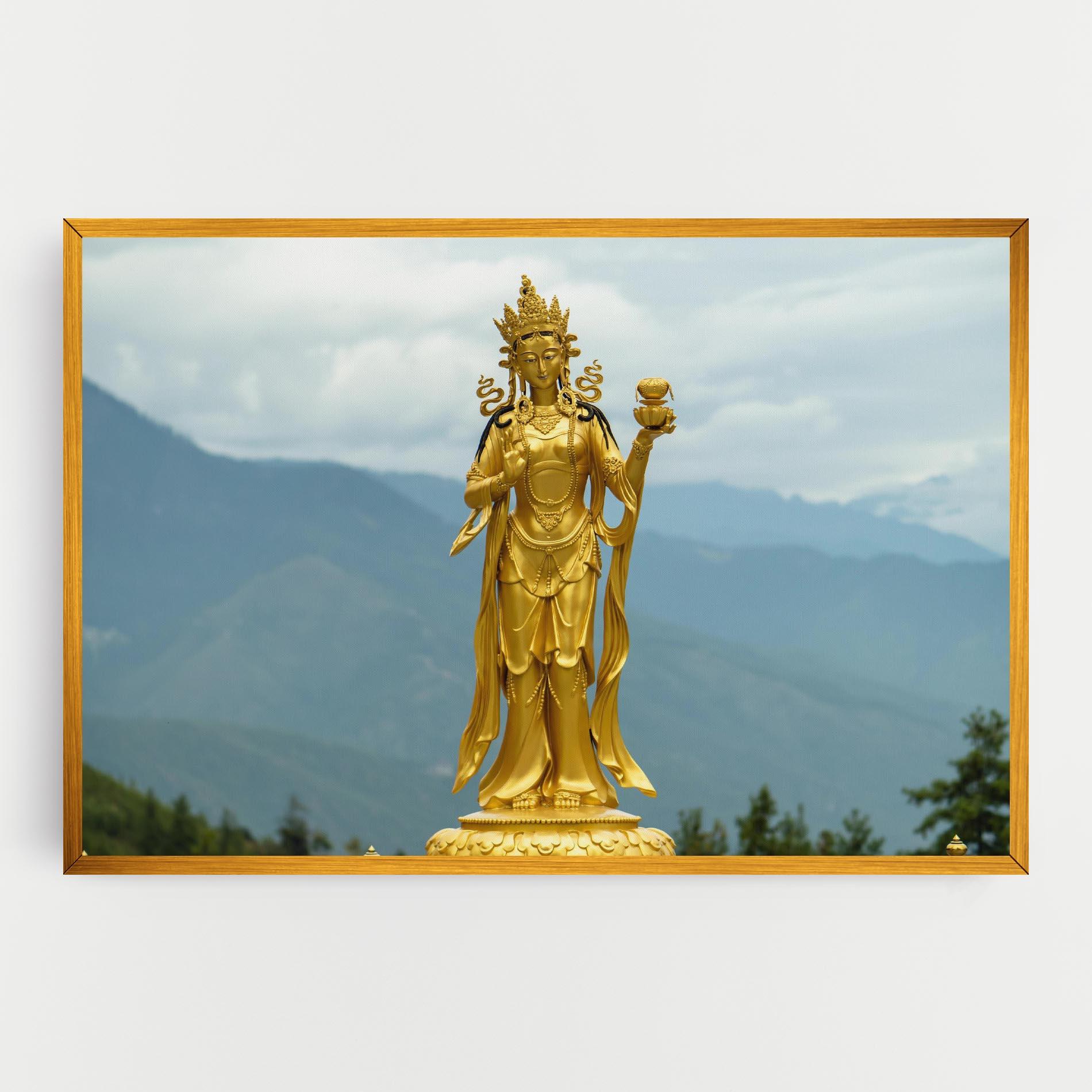 Leinwandbild Golden Tara mockup 0