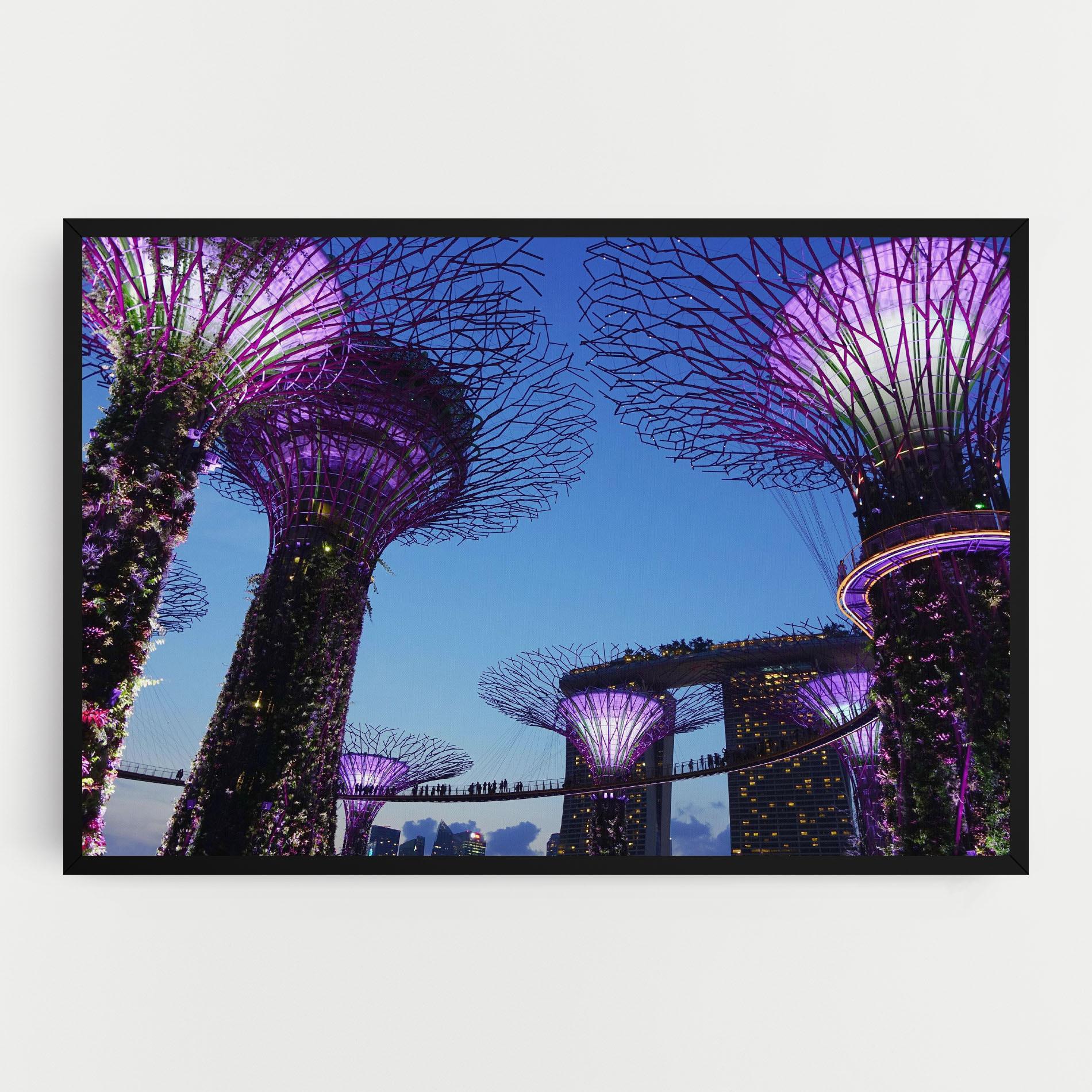 Leinwandbild Gardens By The Bay mockup 0