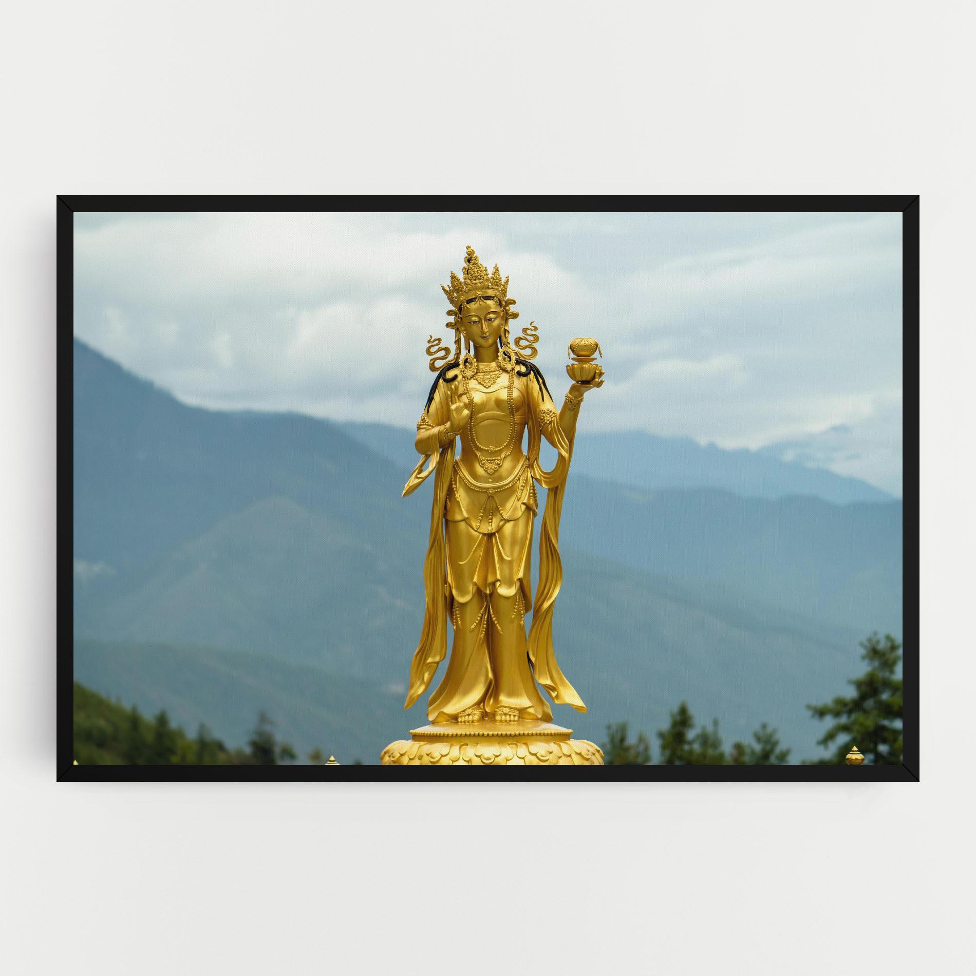 Leinwandbild Golden Tara mockup 0