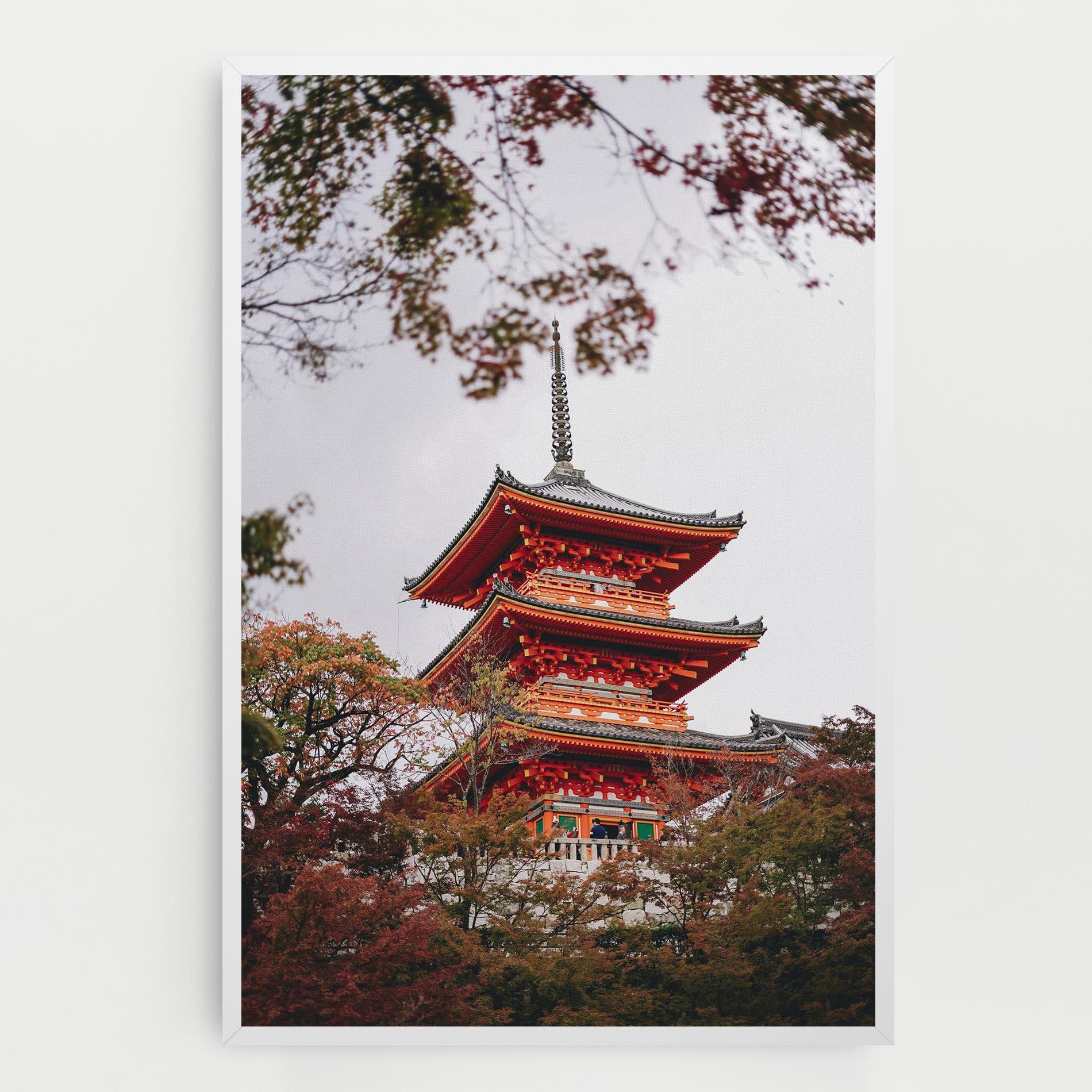 Leinwandbild Kiyomizu Dera mockup 0