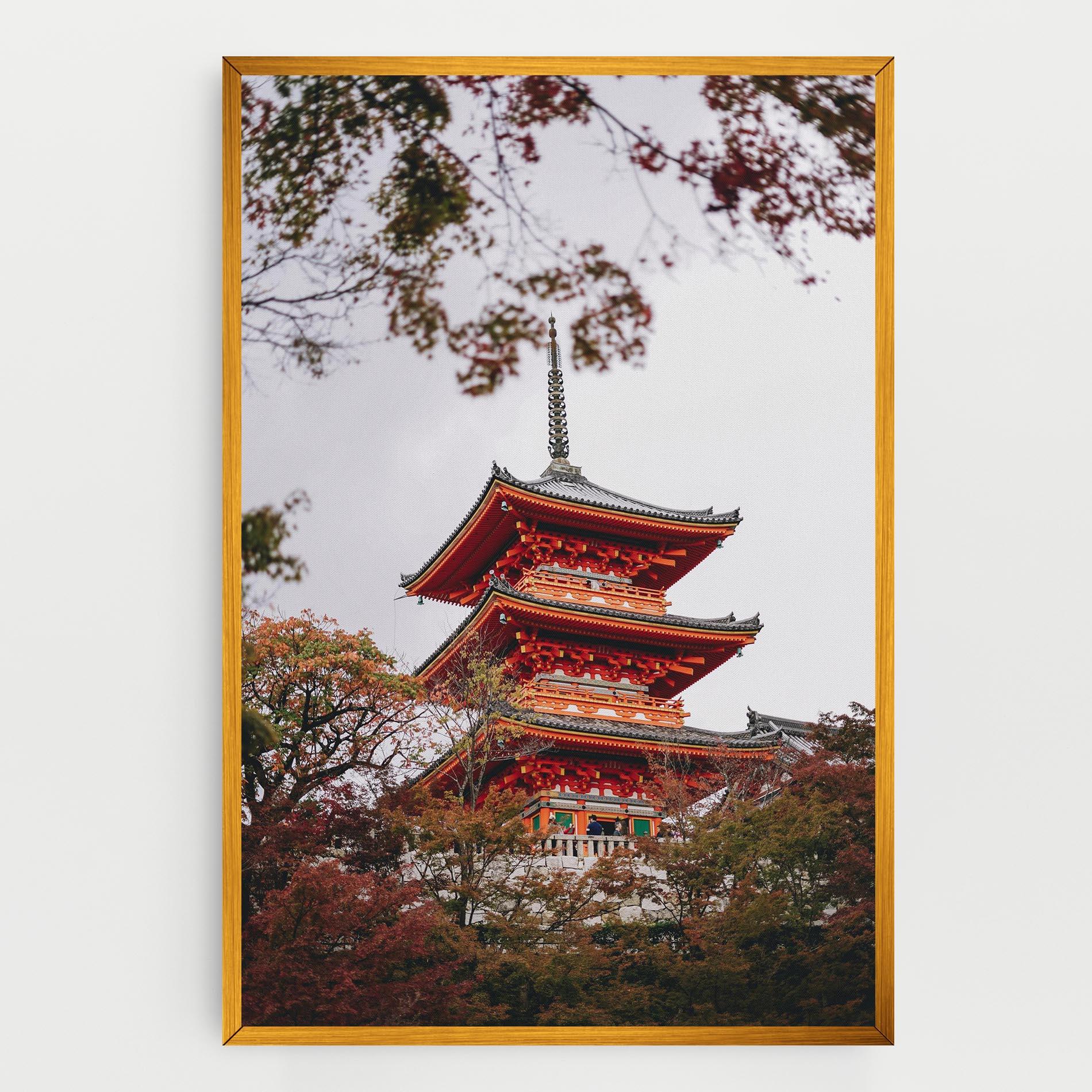Leinwandbild Kiyomizu Dera mockup 0