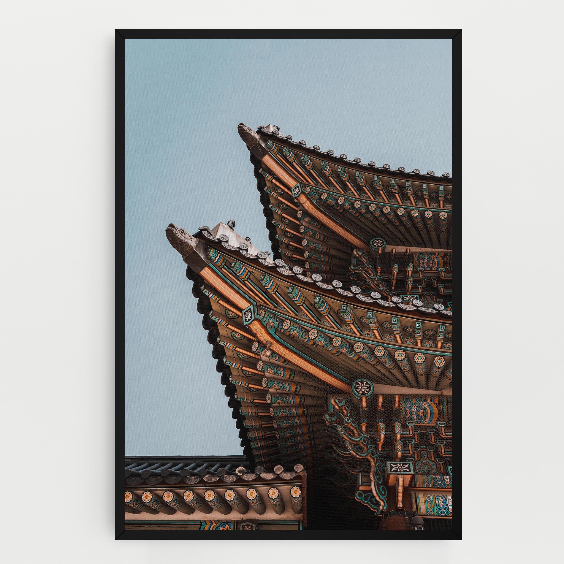 Leinwandbild Gyeongbokgung mockup 0