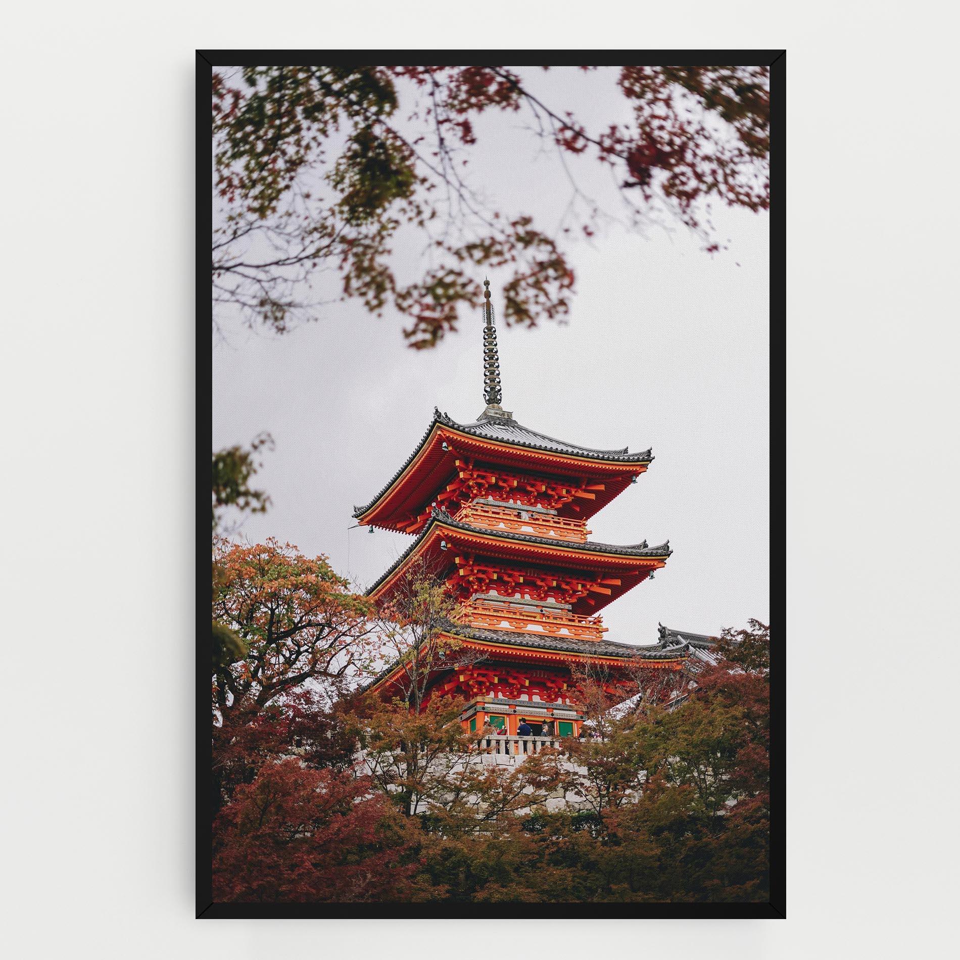 Leinwandbild Kiyomizu Dera mockup 0