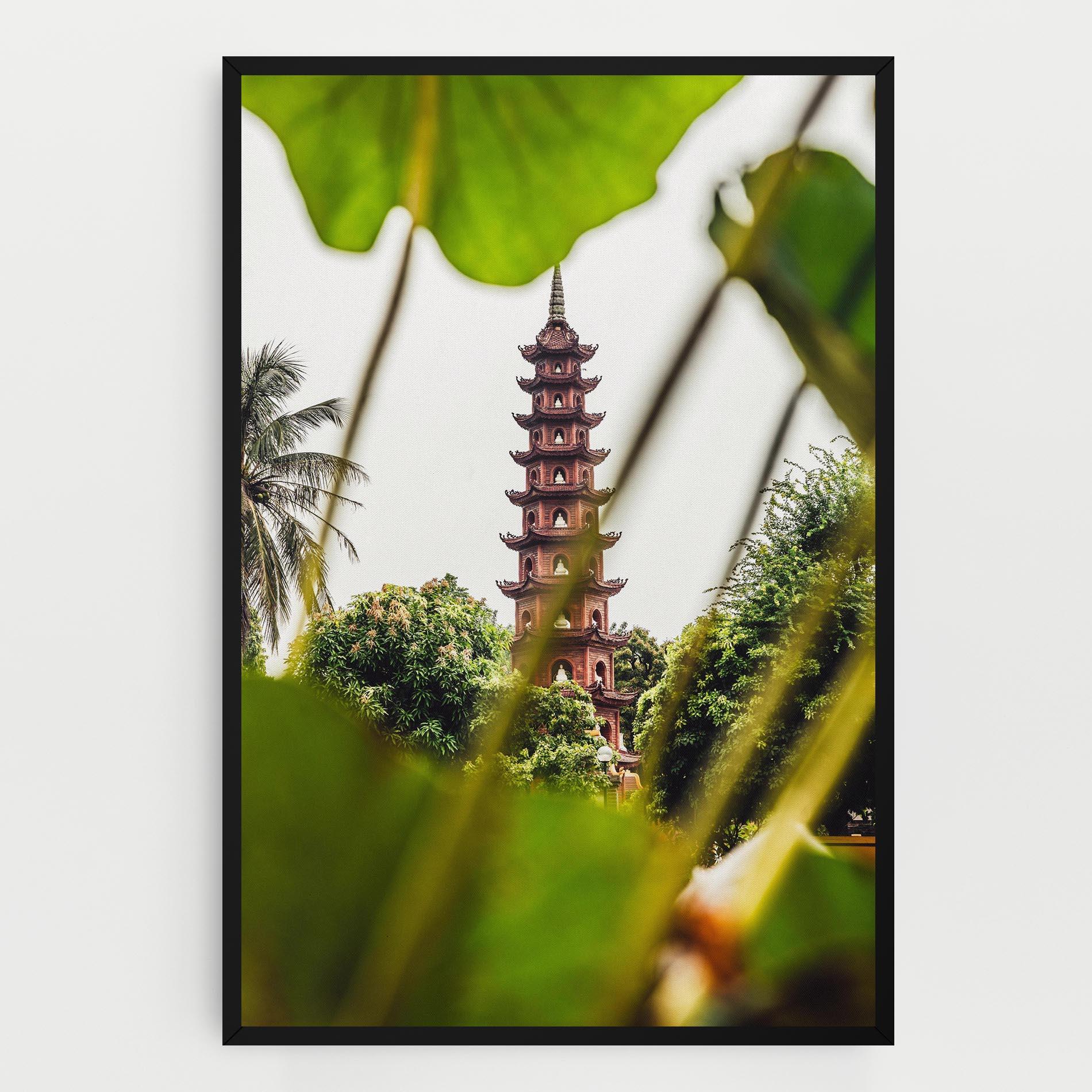 Leinwandbild Tran Quoc Pagoda mockup 0