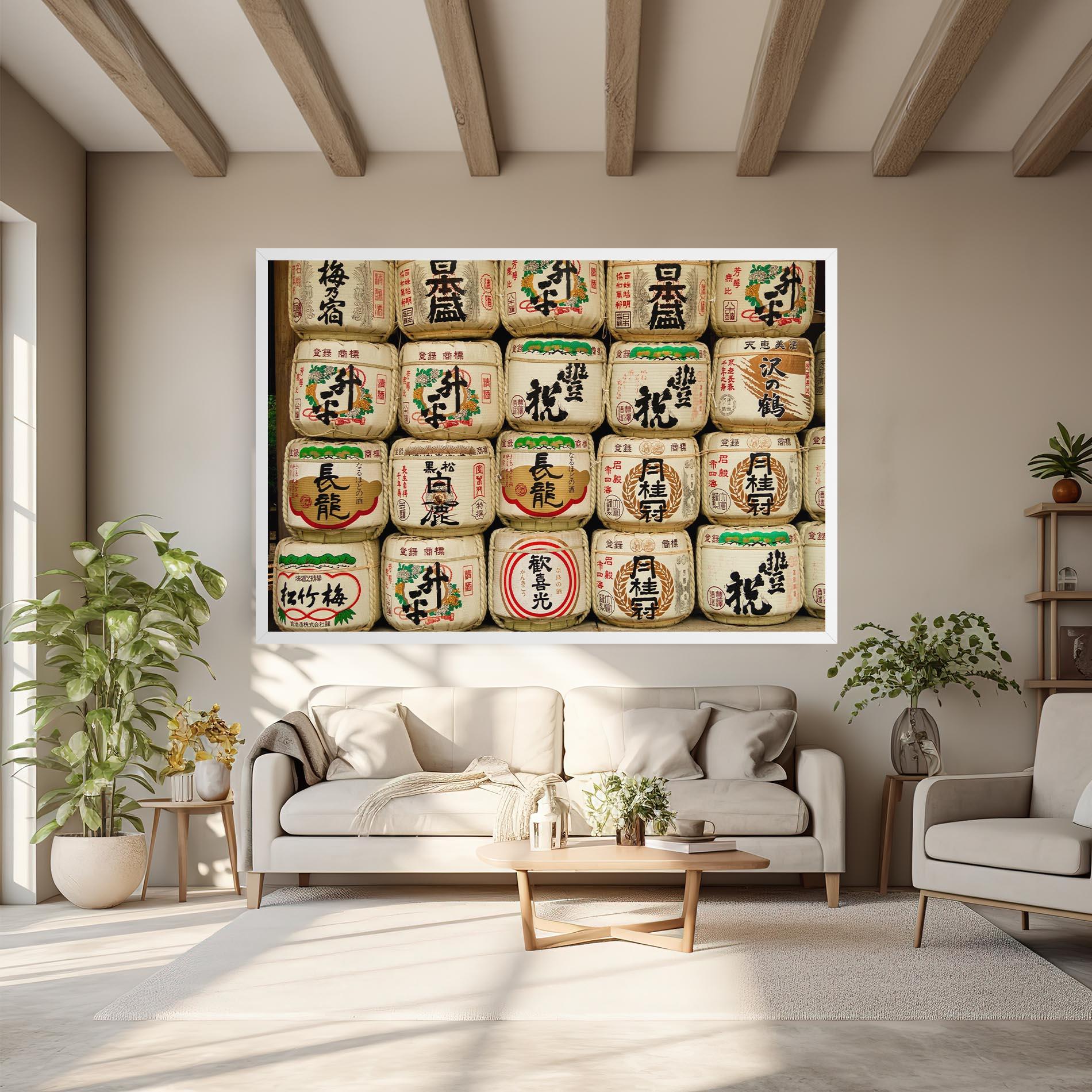 Leinwandbild Meiji Jingu Shrine mockup 6