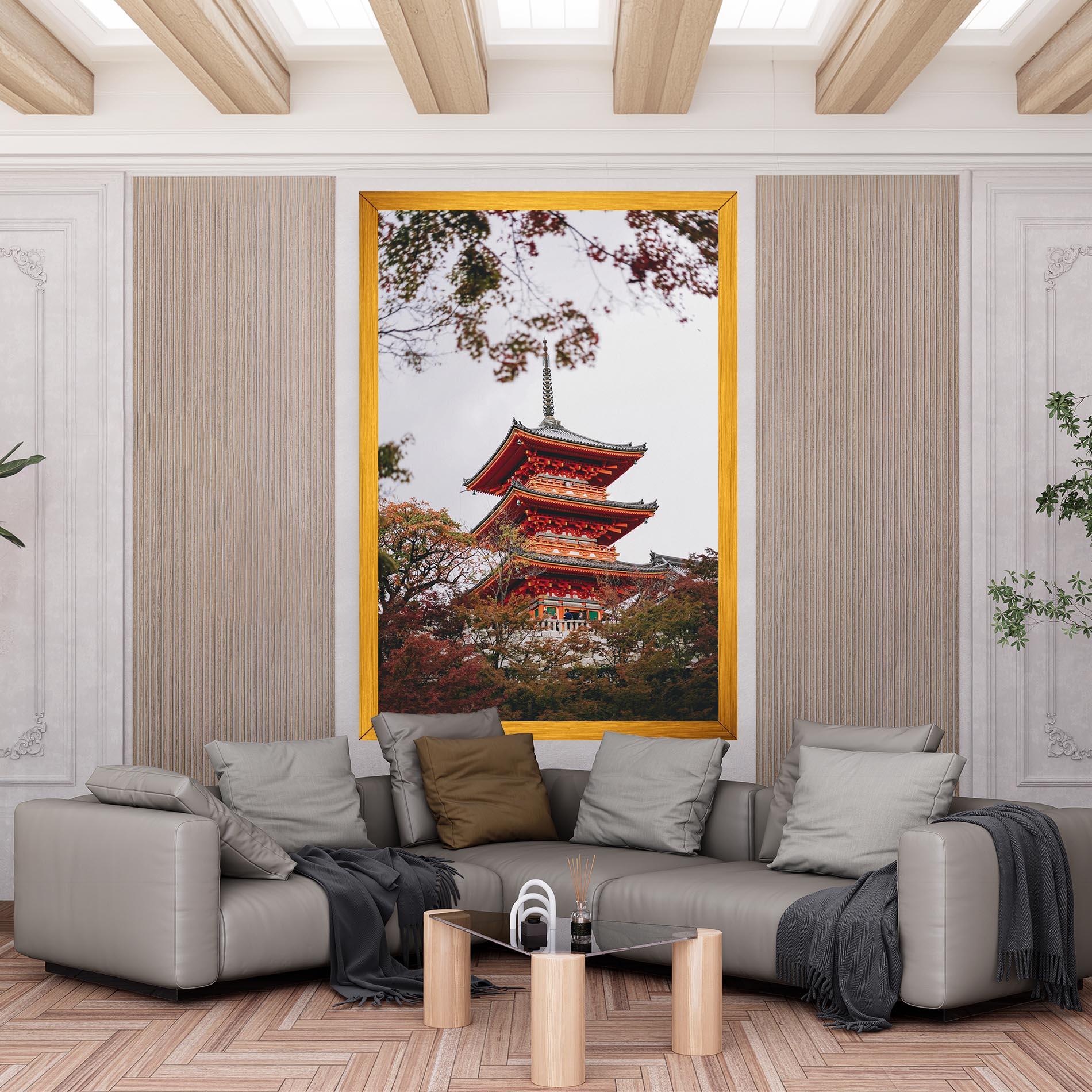 Leinwandbild Kiyomizu Dera mockup 6