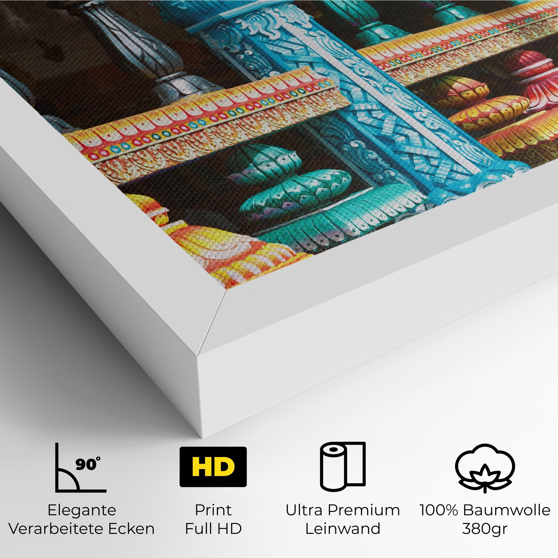 Leinwandbild Batu Caves mockup 4