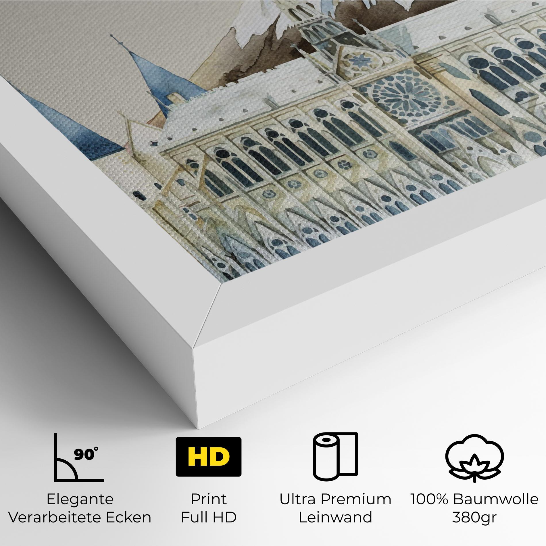 Leinwandbild City Mix mockup 4