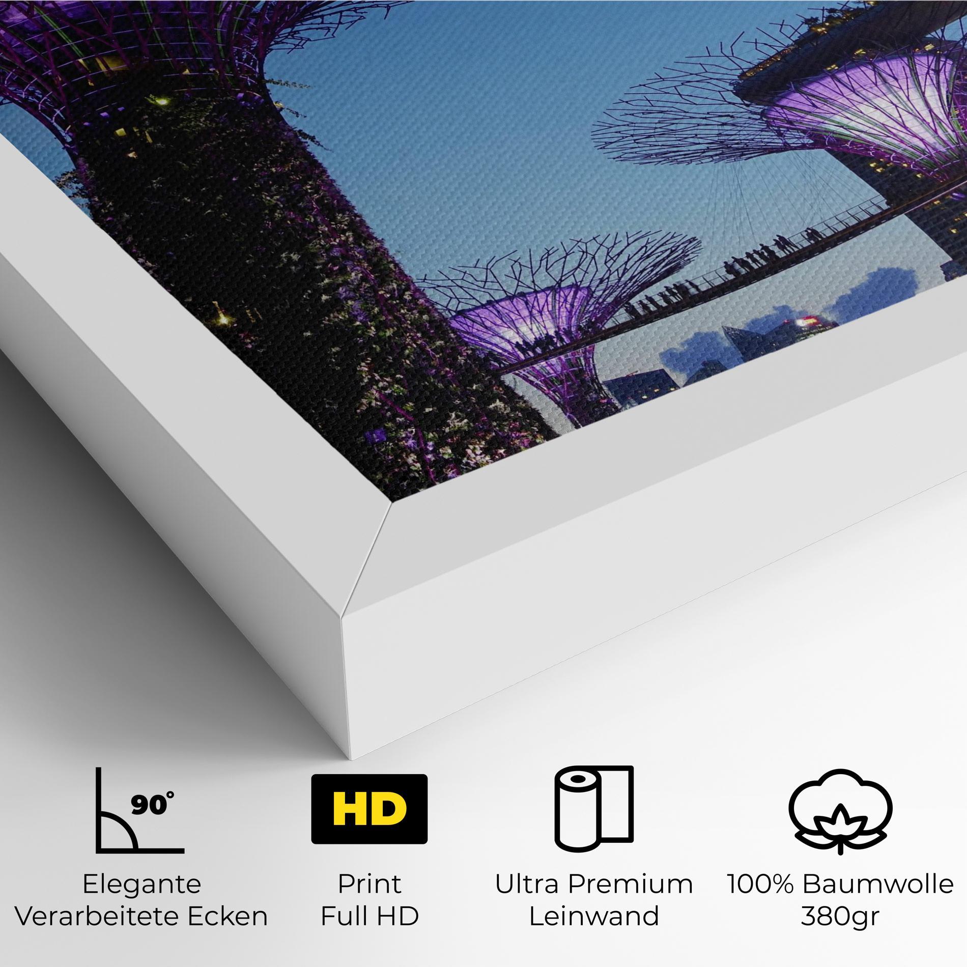 Leinwandbild Gardens By The Bay mockup 4