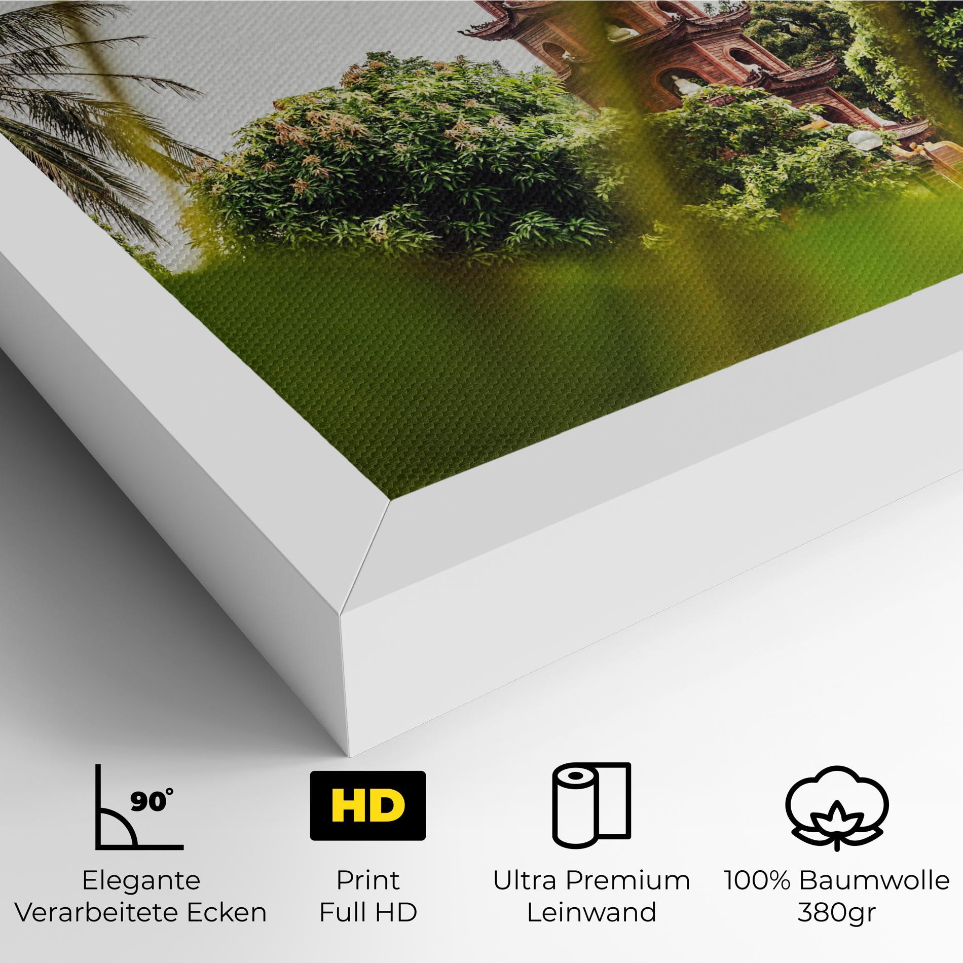 Leinwandbild Tran Quoc Pagoda mockup 4